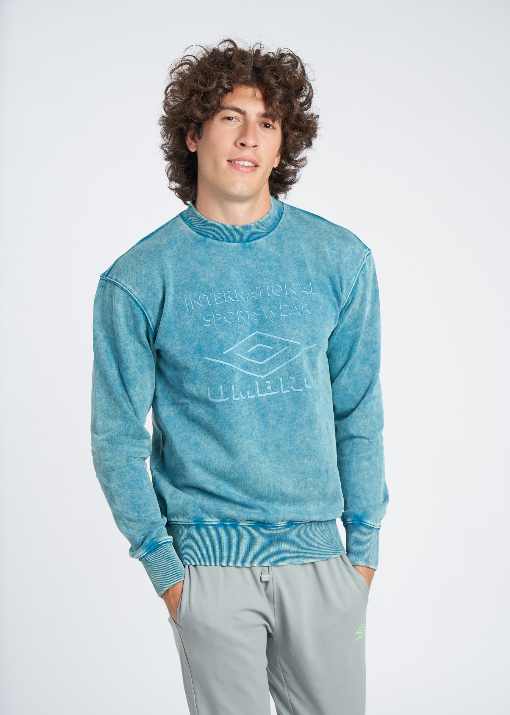 LARGE LOGO SWEAT OCEAN DEPTHS