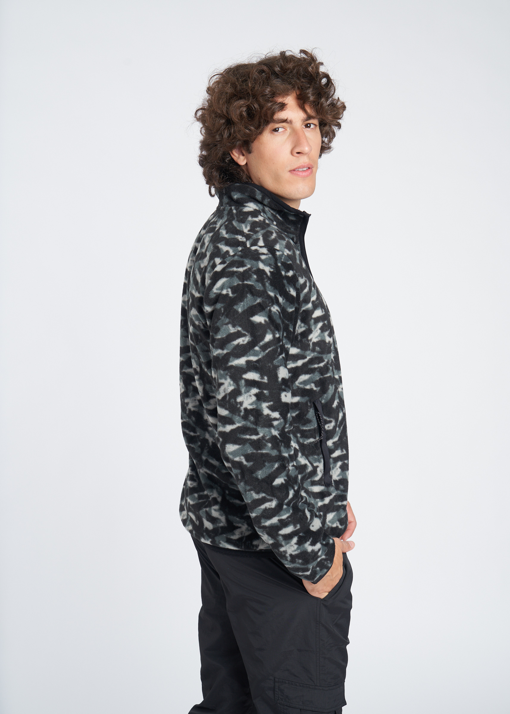 UTILITY FLEECE JACKET CAMO