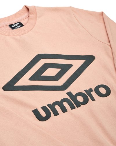 SUDADERA UMBRO CREW NECK W MISTY ROSE