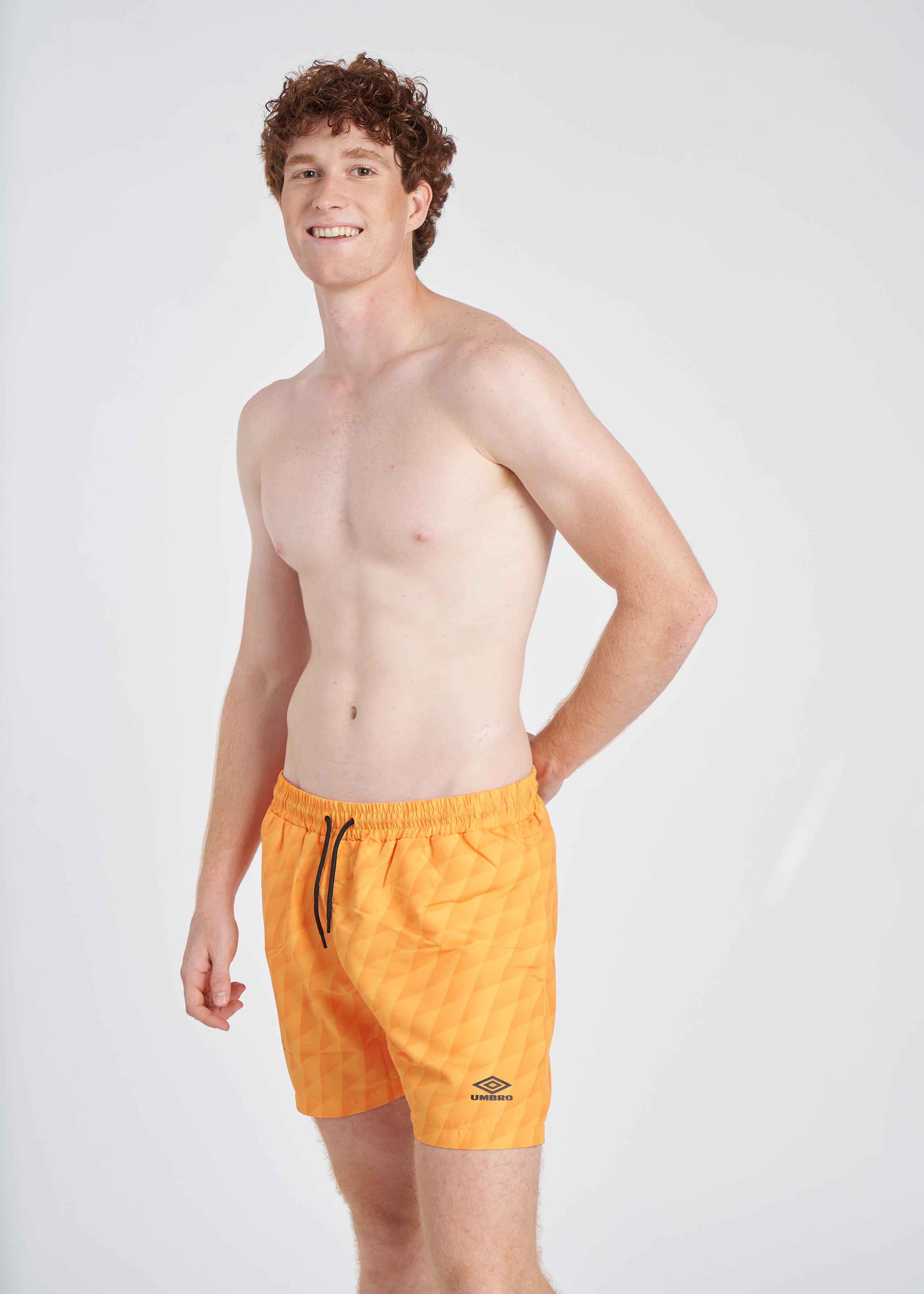 Bañador Umbro Printed Swim Short Radiant Yellow