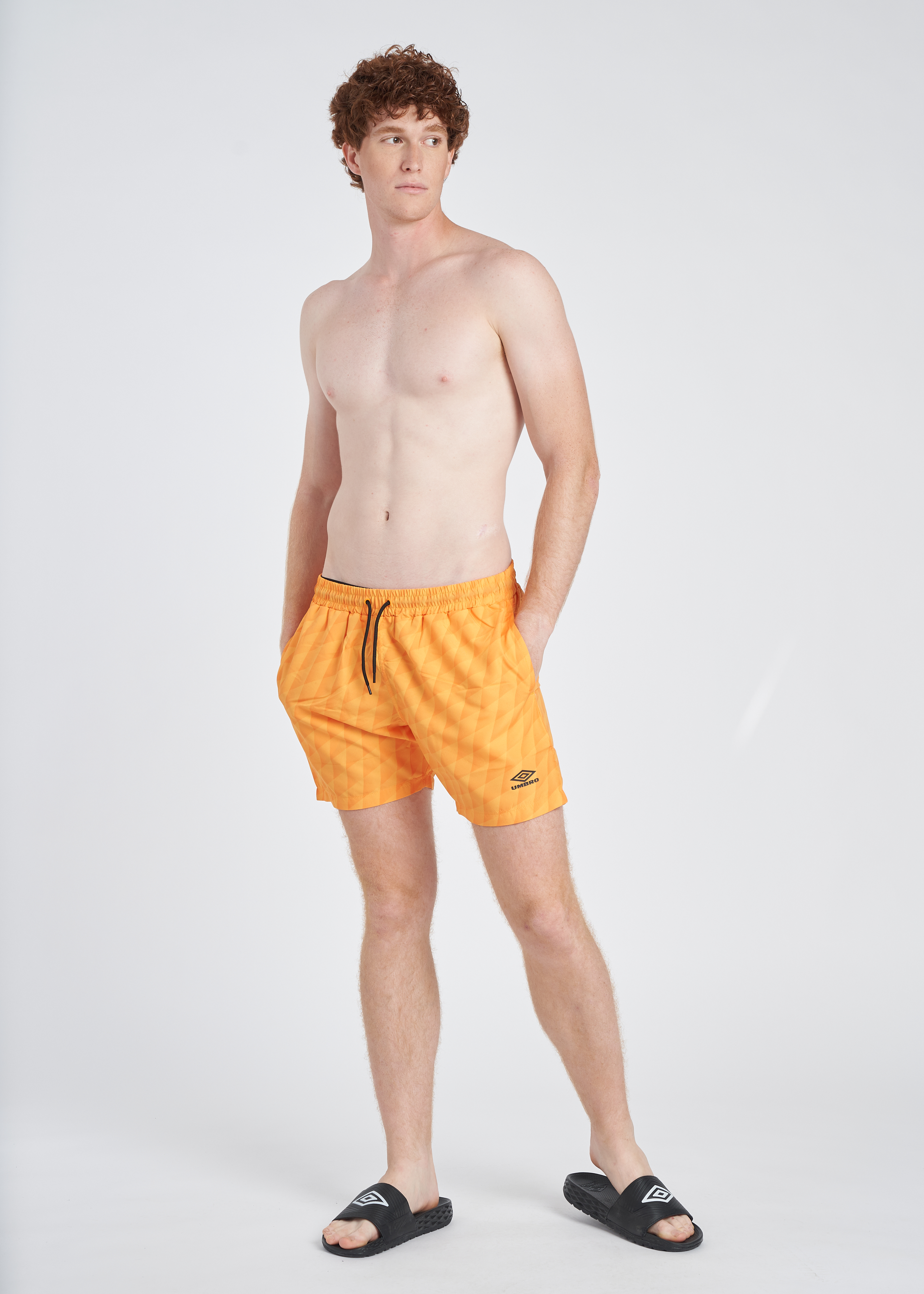 Bañador Umbro Printed Swim Short Radiant Yellow