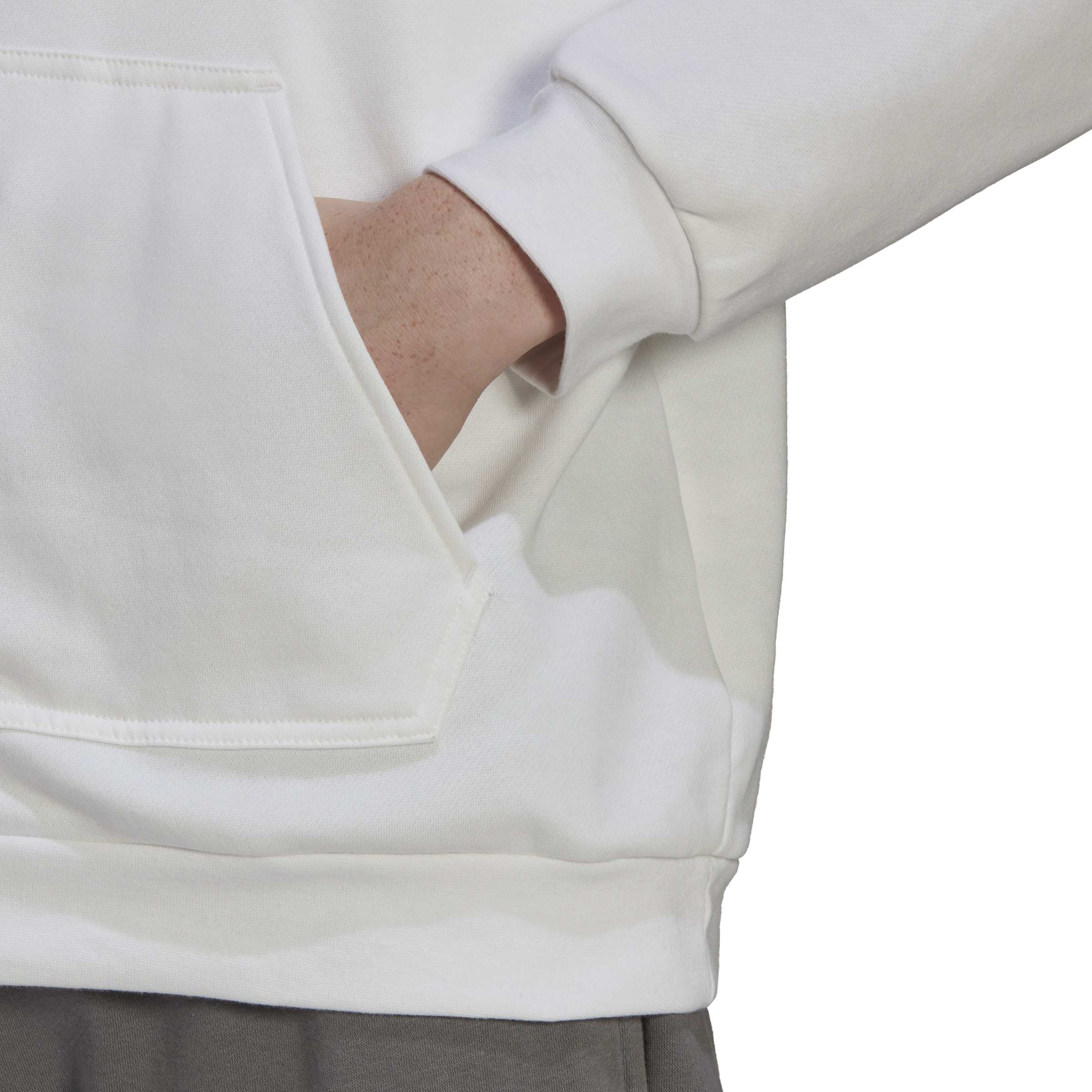Sudadera Adidas Performance Blanca