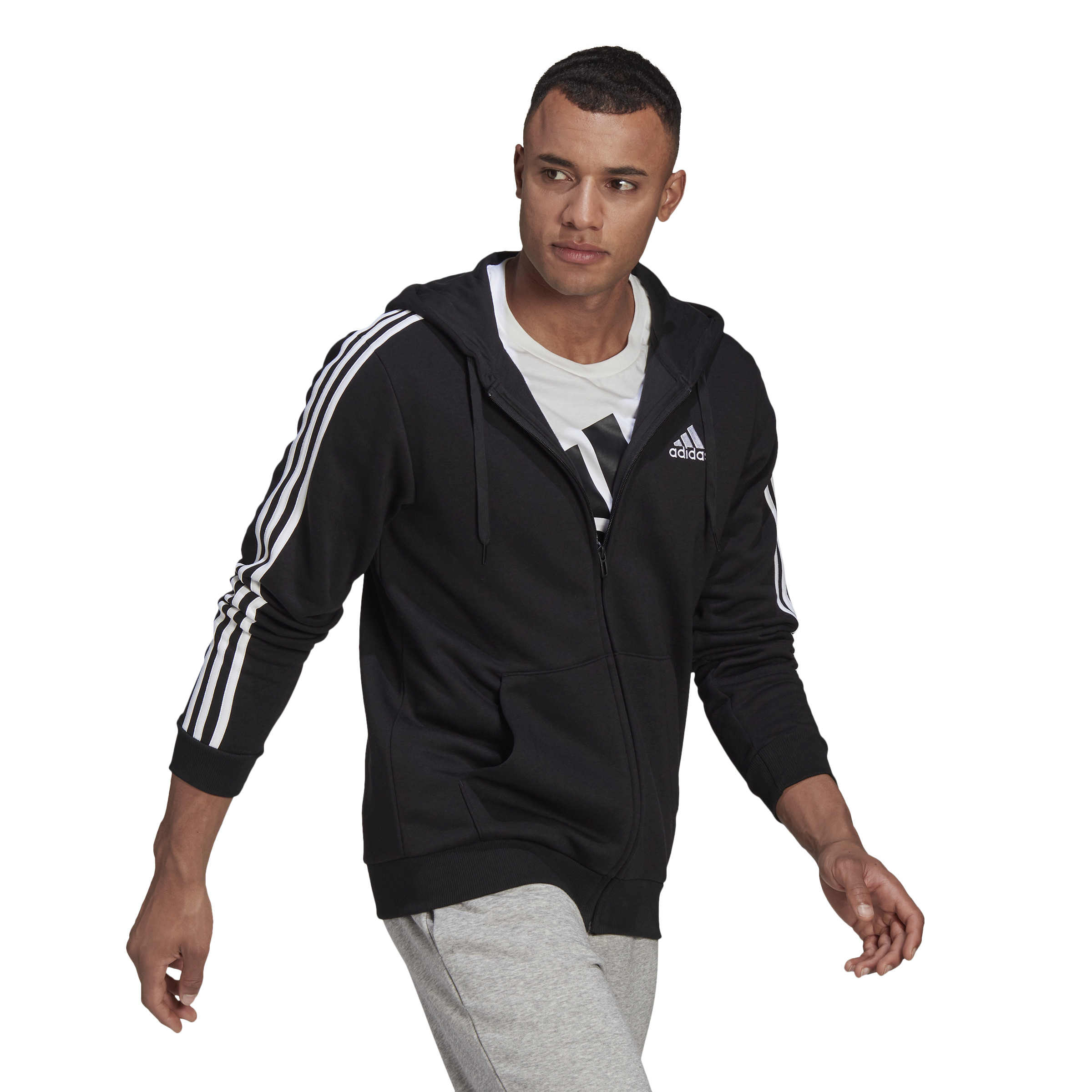 Sudadera Adidas Essencials Negra
