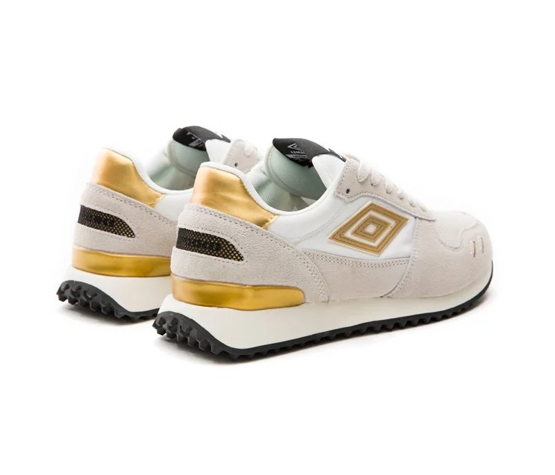 Calzado Umbro King MX W White / Gold