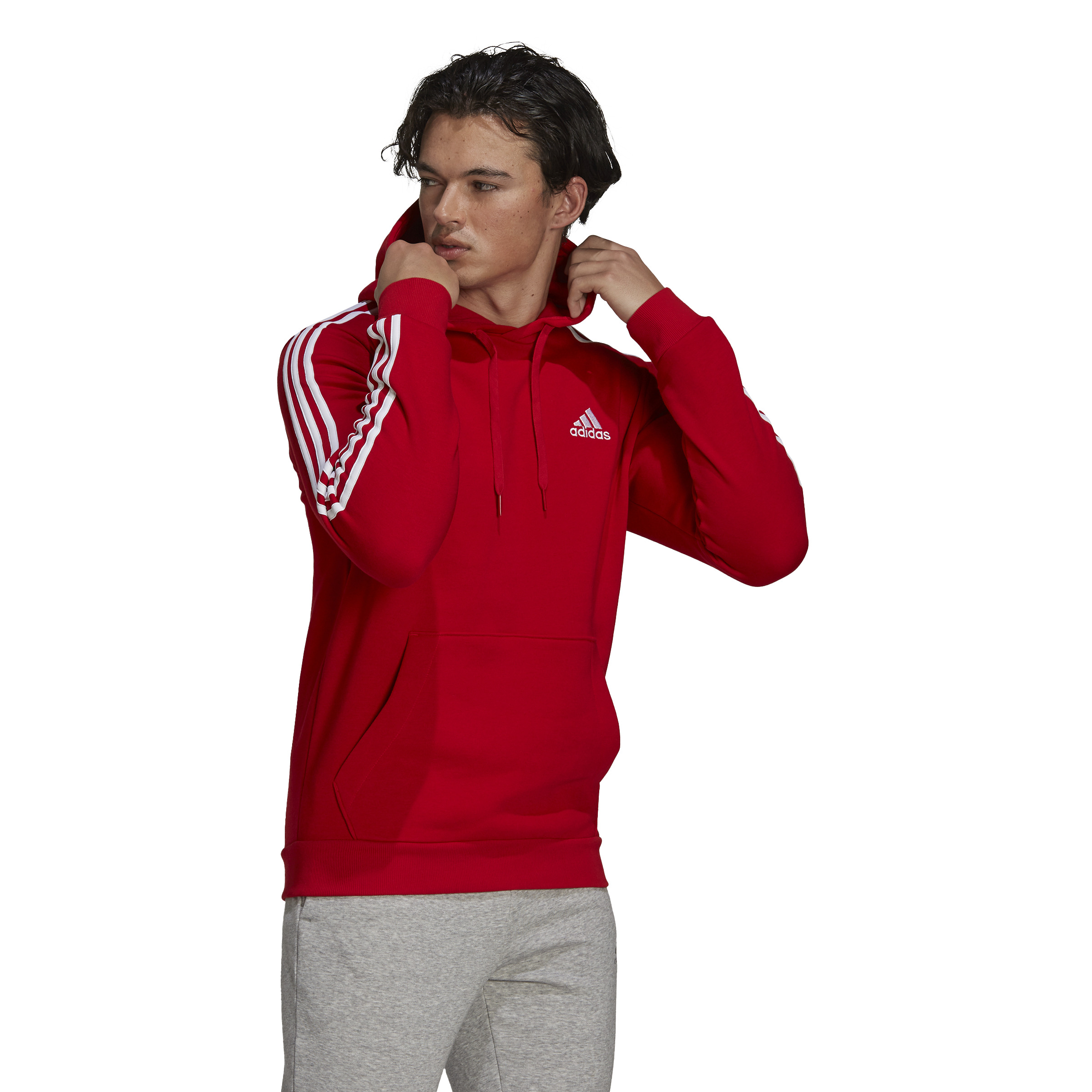 Sudadera Adidas Essentials Roja