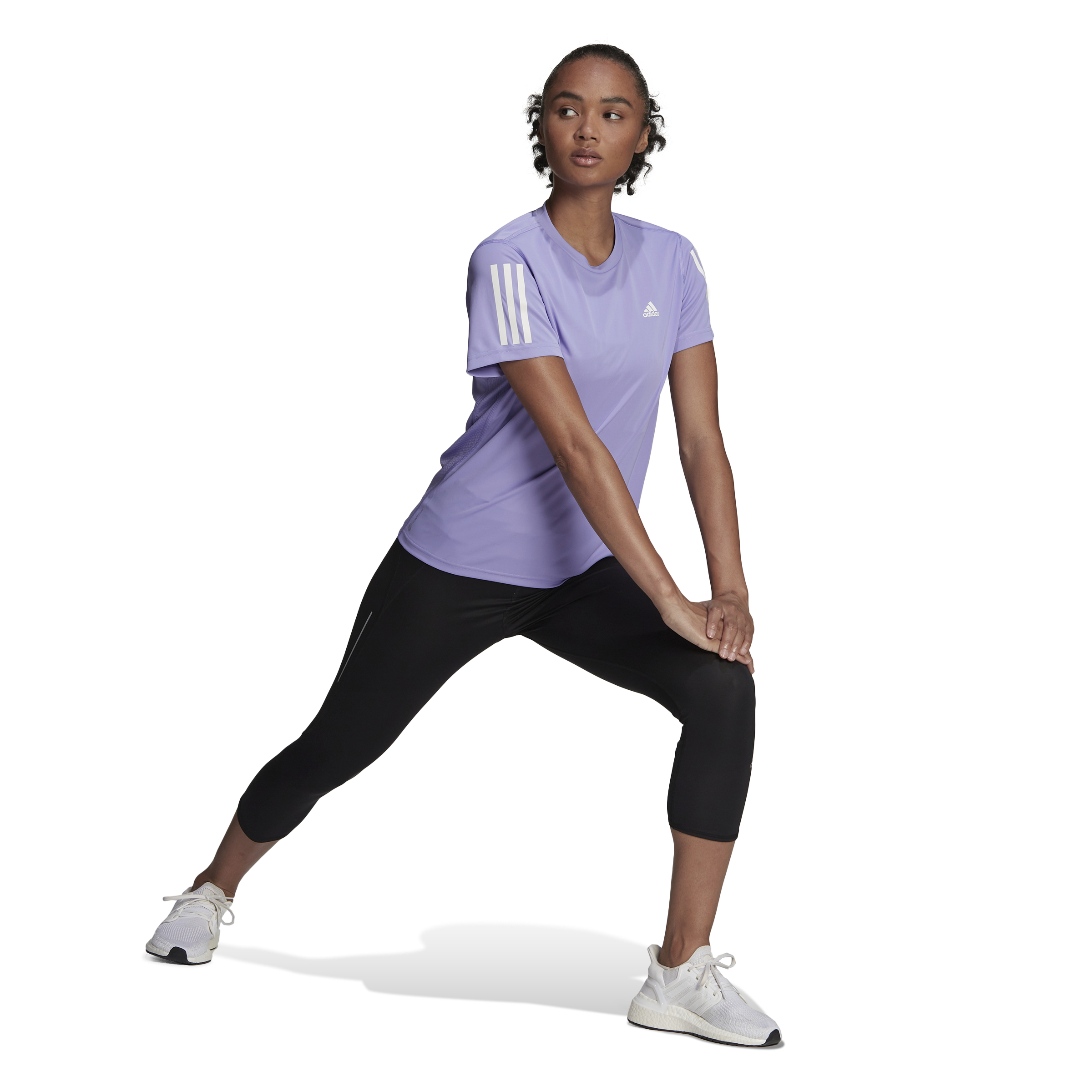 Camiseta Adidas Performance Own the Run Malva