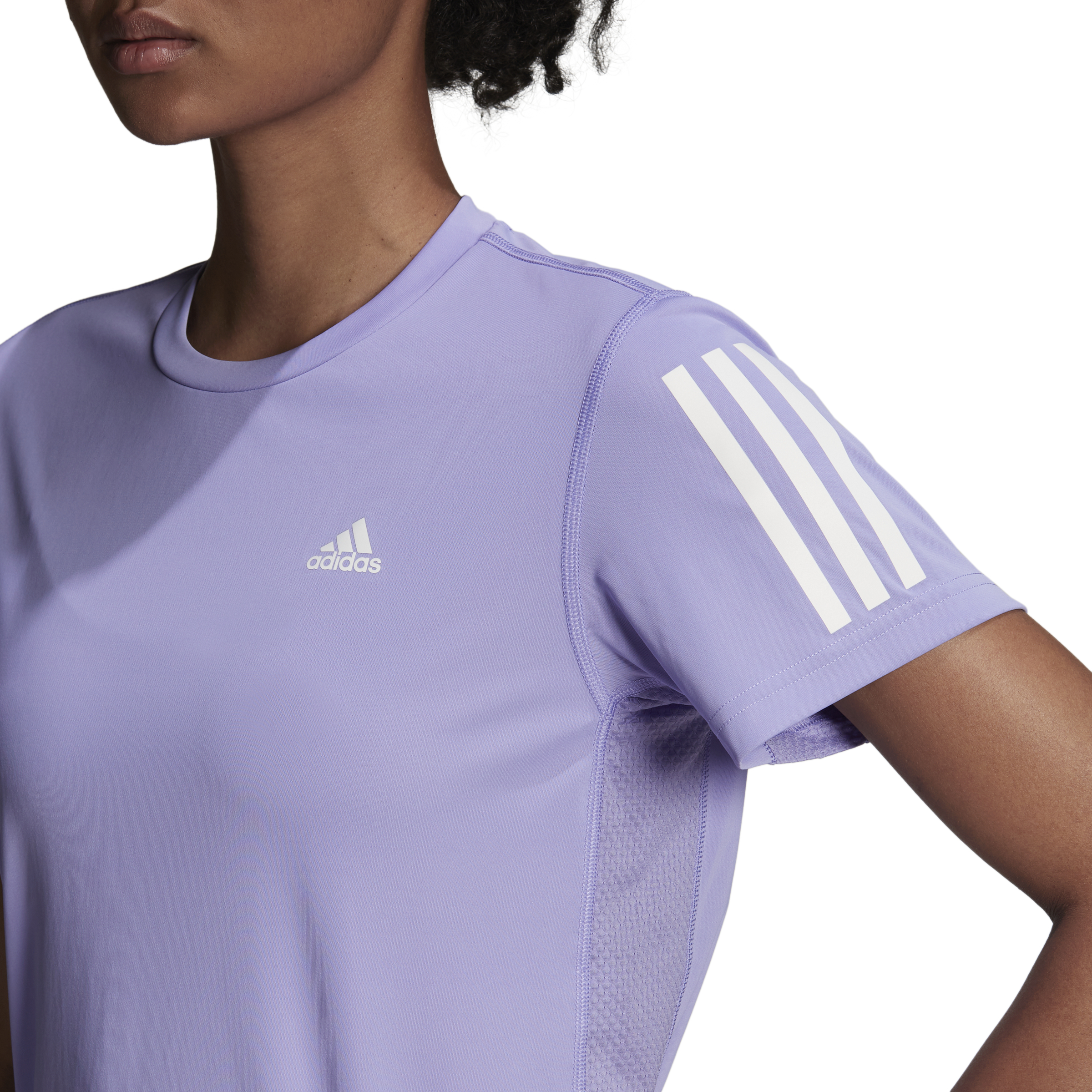 Camiseta Adidas Performance Own the Run Malva