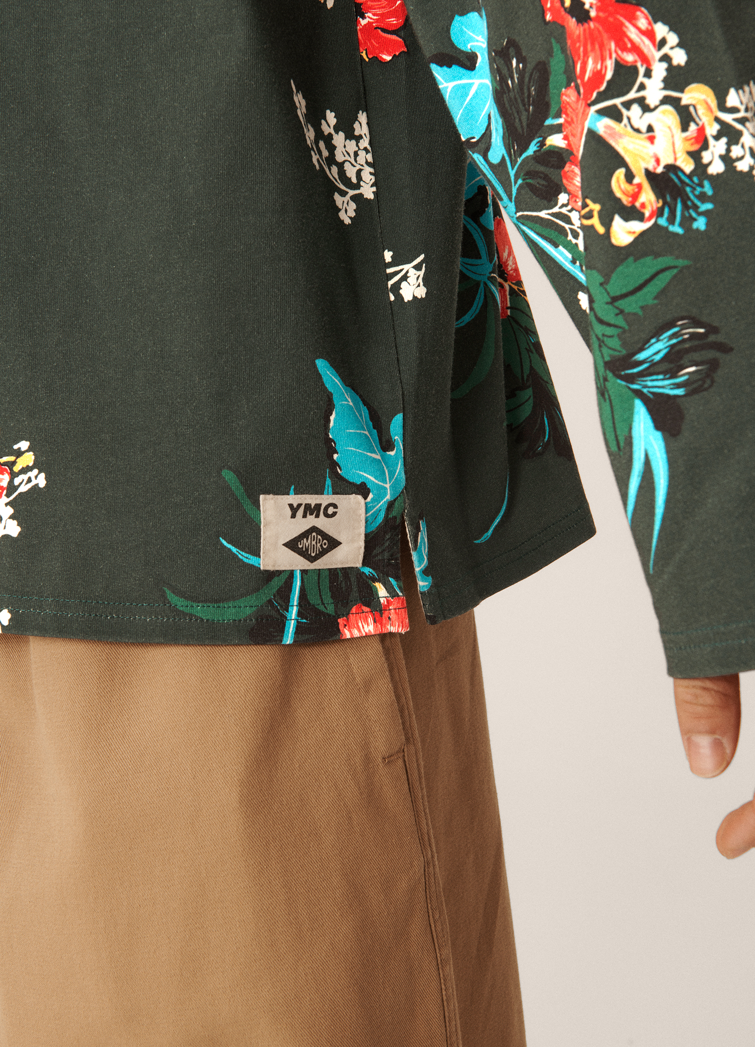 Polo Umbro YMC Aloha Print Jersey Shirt Floral Multi