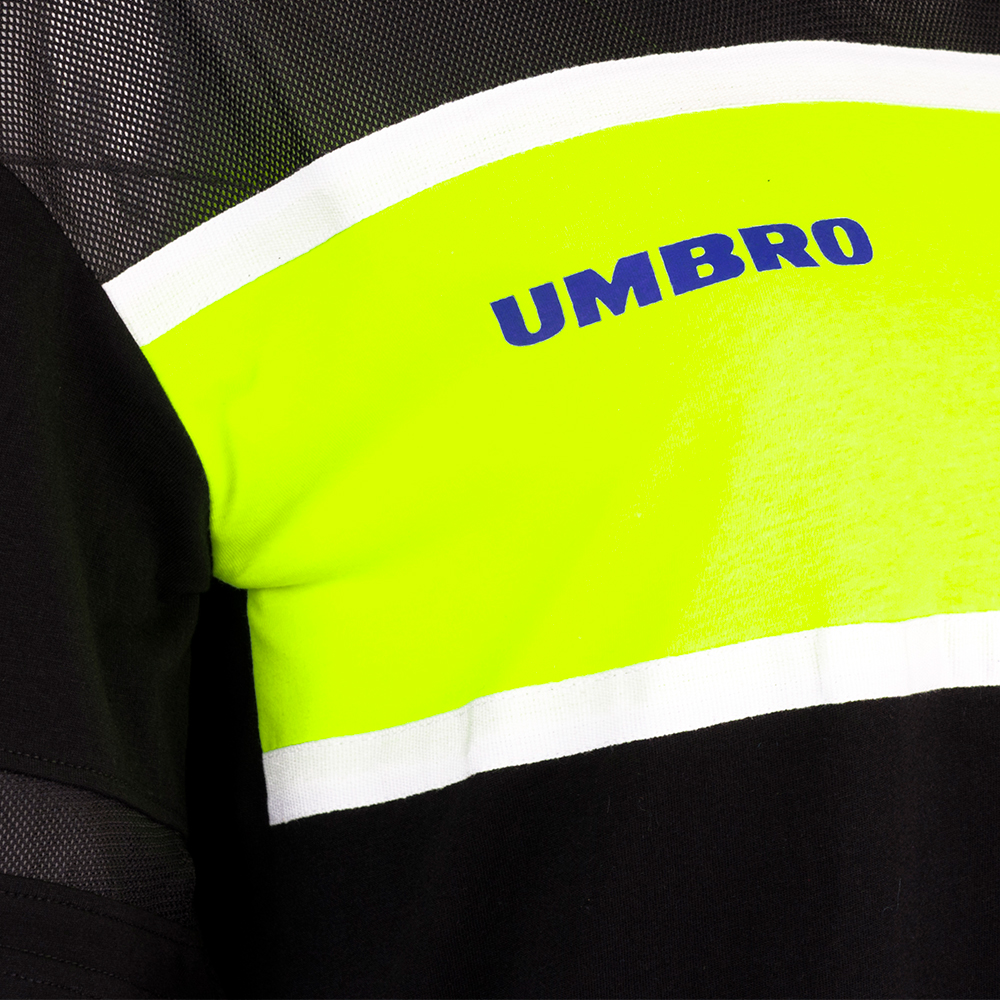 Vestido Umbro Alto Dress Black / Brigt White / Safety Yellow