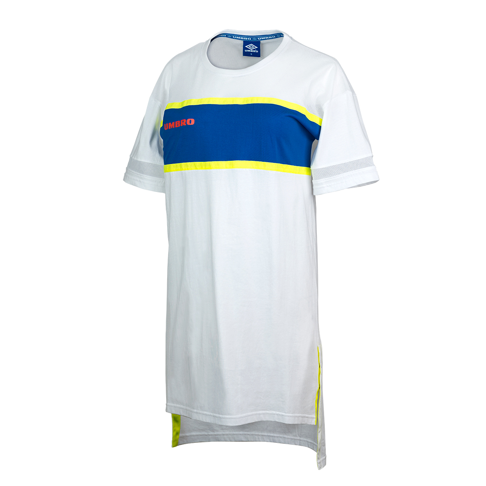Vestido Umbro Alto Dress Bright White / Safety Yellow / Electric Blue