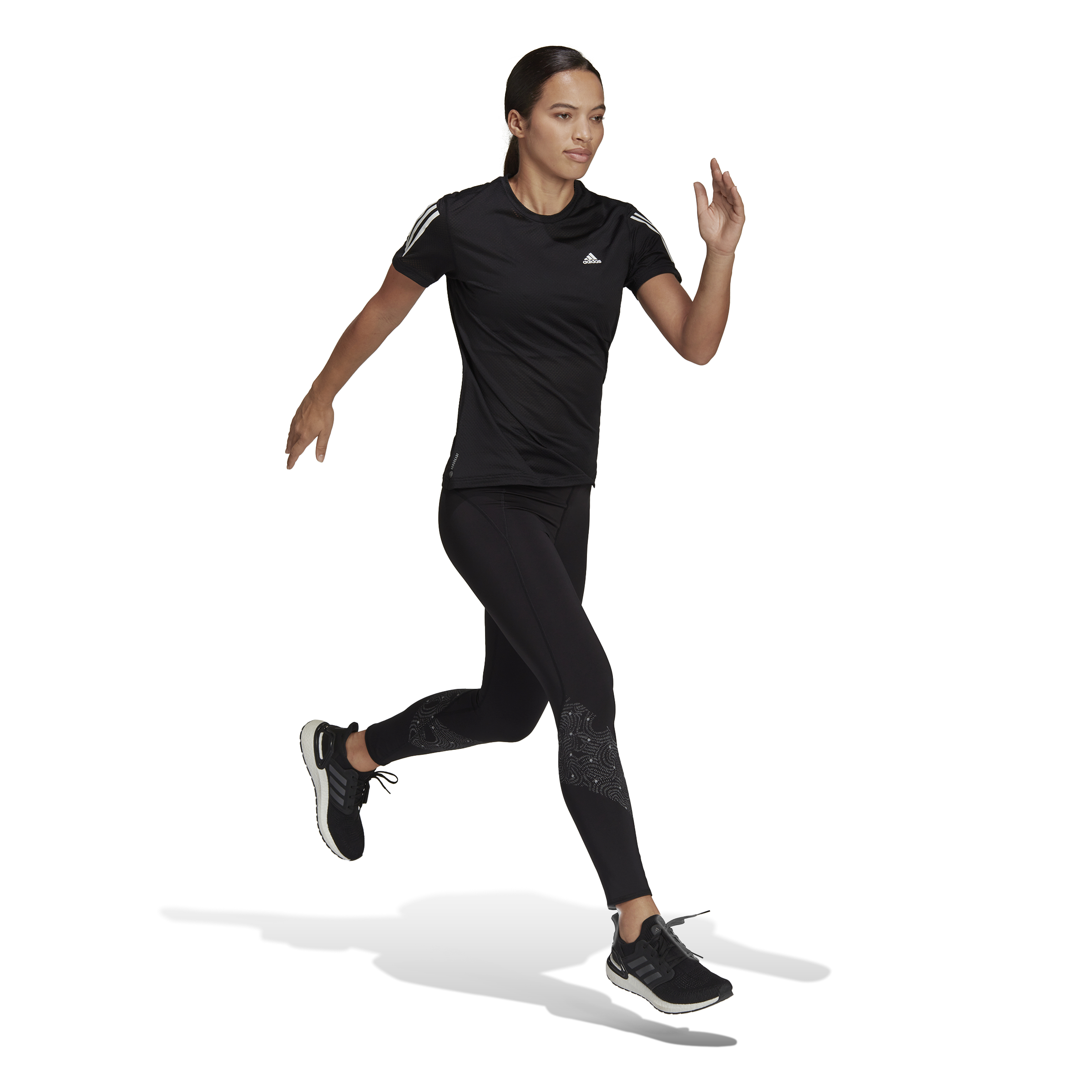 Camiseta Adidas Own The Run Negra