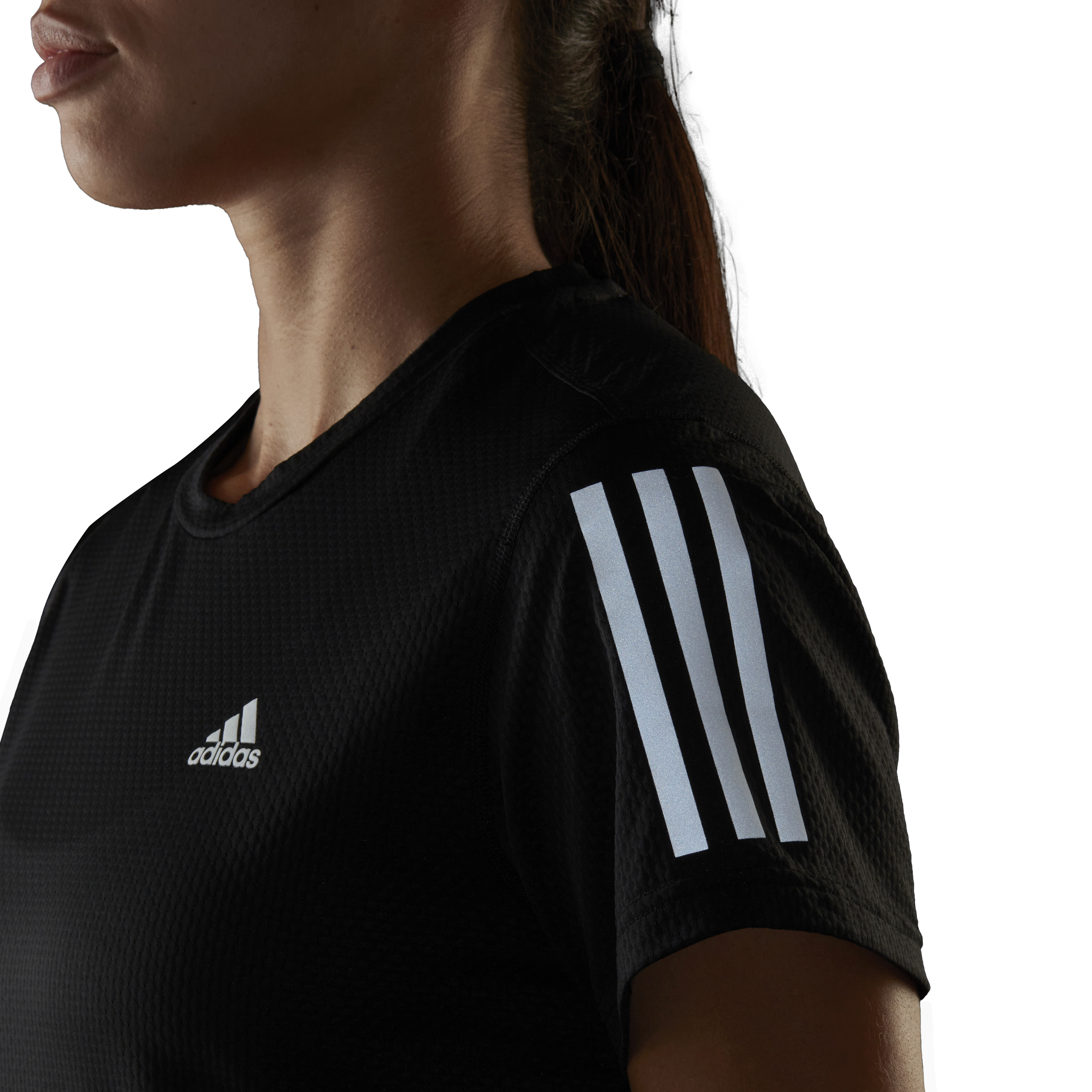 Camiseta Adidas Own The Run Negra