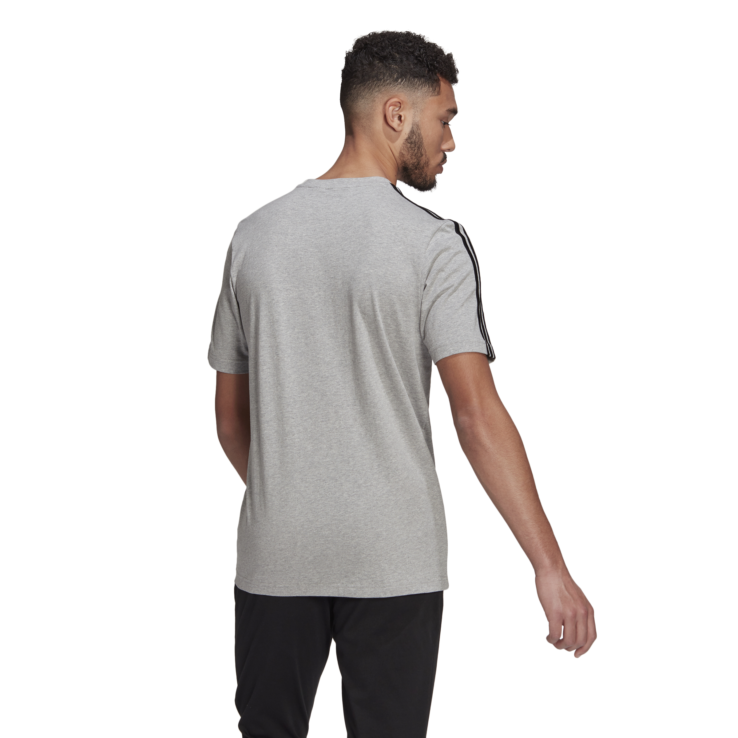 Camiseta Adidas Essentials Gris