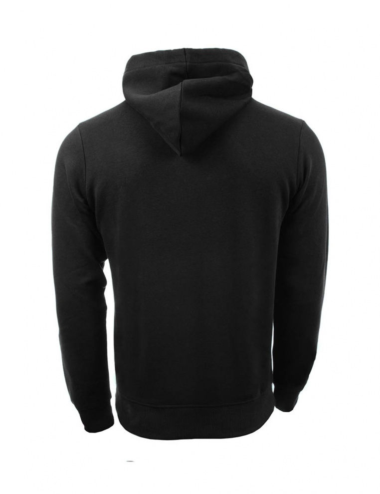 SUDADERA UMBRO FLEECE LARGE LOGO OH HOODY BLACK / WHITE