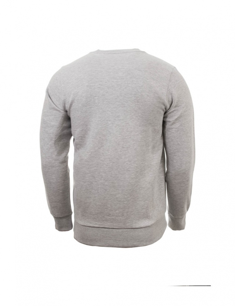 SUDADERA UMBRO FLEECE SMALL LOGO SWEAT GREY MARL / WHITE