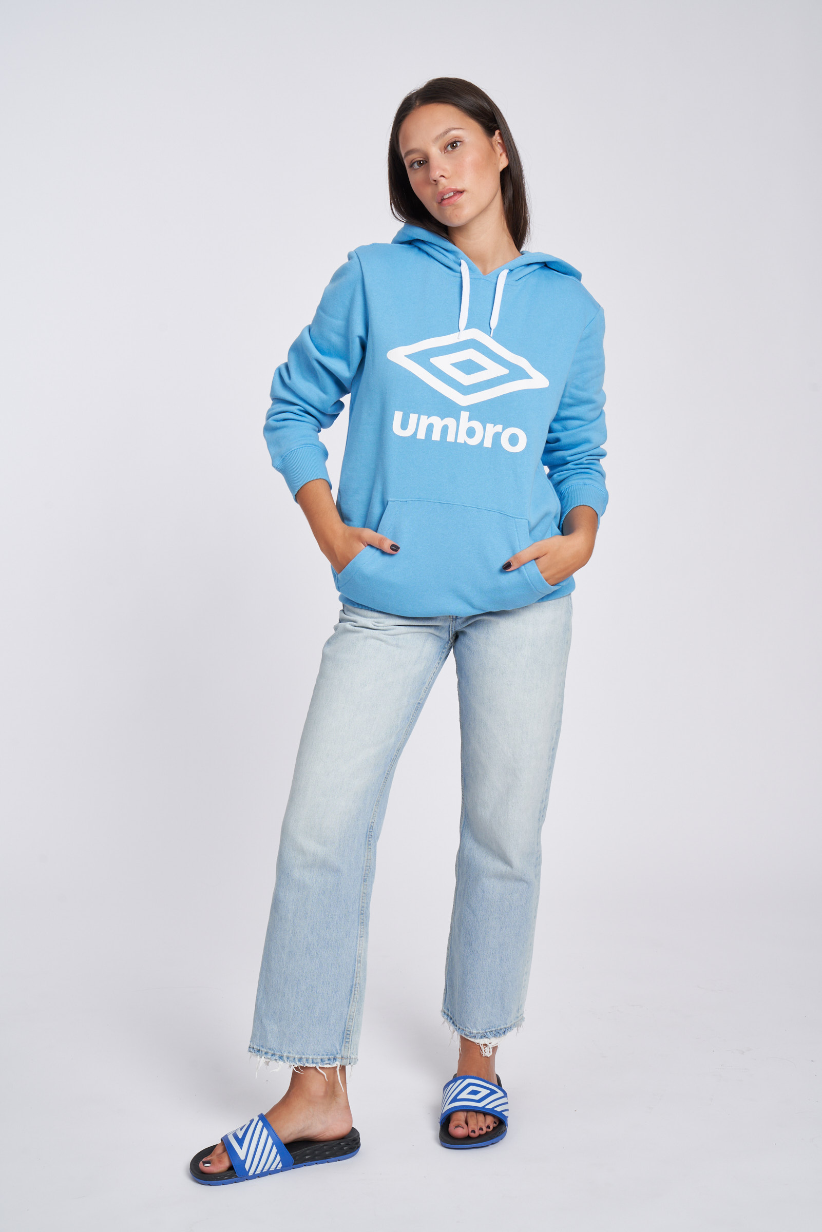 SUDADERA UMBRO FW LARGE LOGO HOODIE