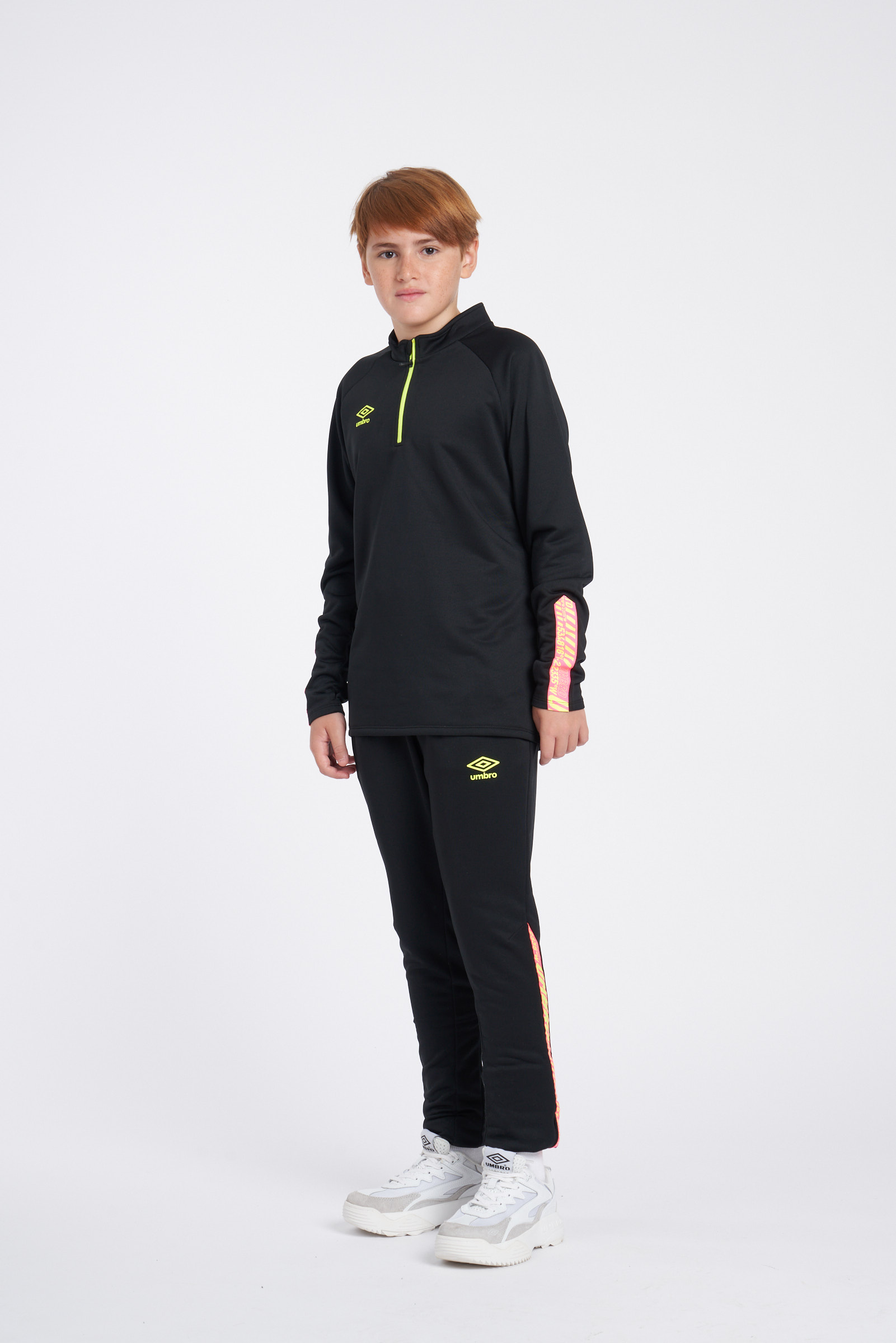 SUDADERA UMBRO AXIS HALF ZIP - JNR