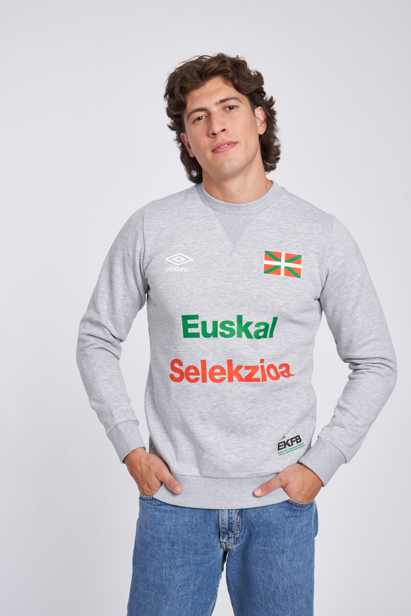 Euskal Selekzioa Walking/22 Fleece Sweat Junior