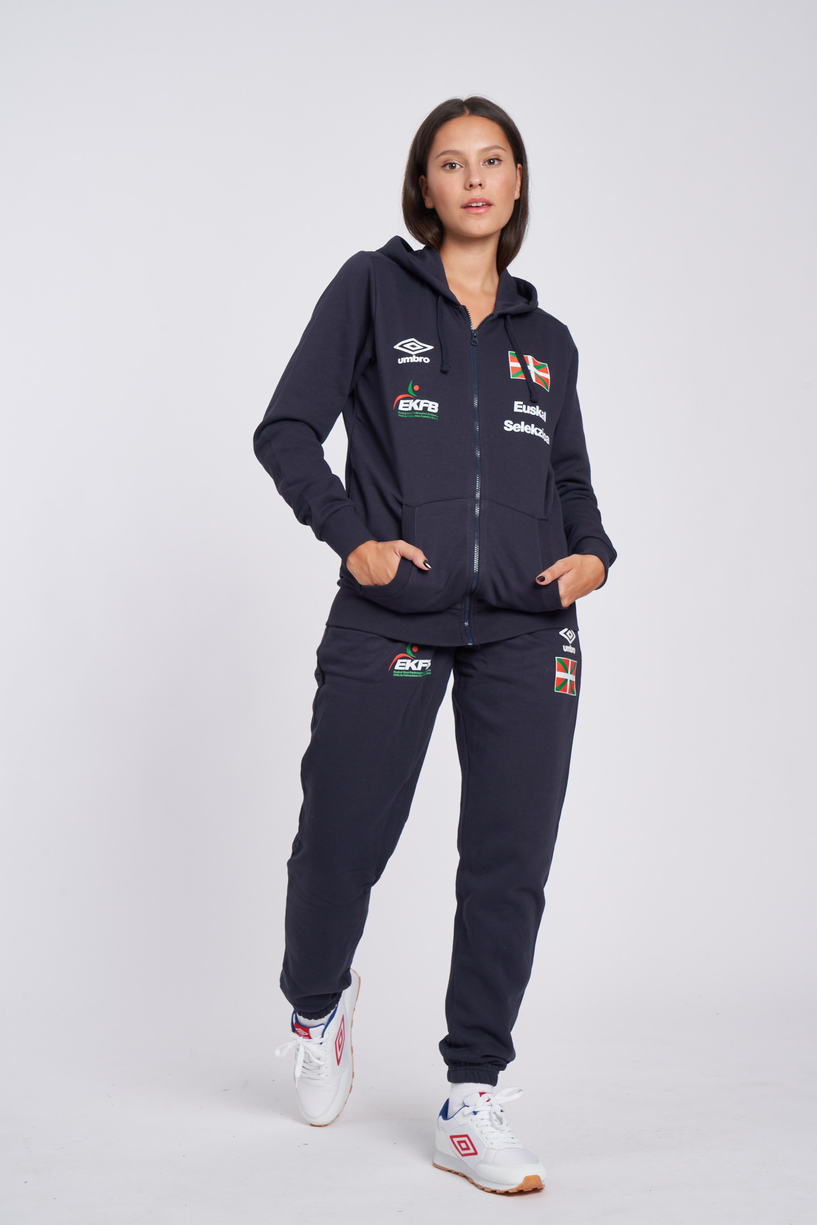 EUSKAL SELEKZIOA WALKING/22 FLEECE JOGGER NAVY ADULTO 