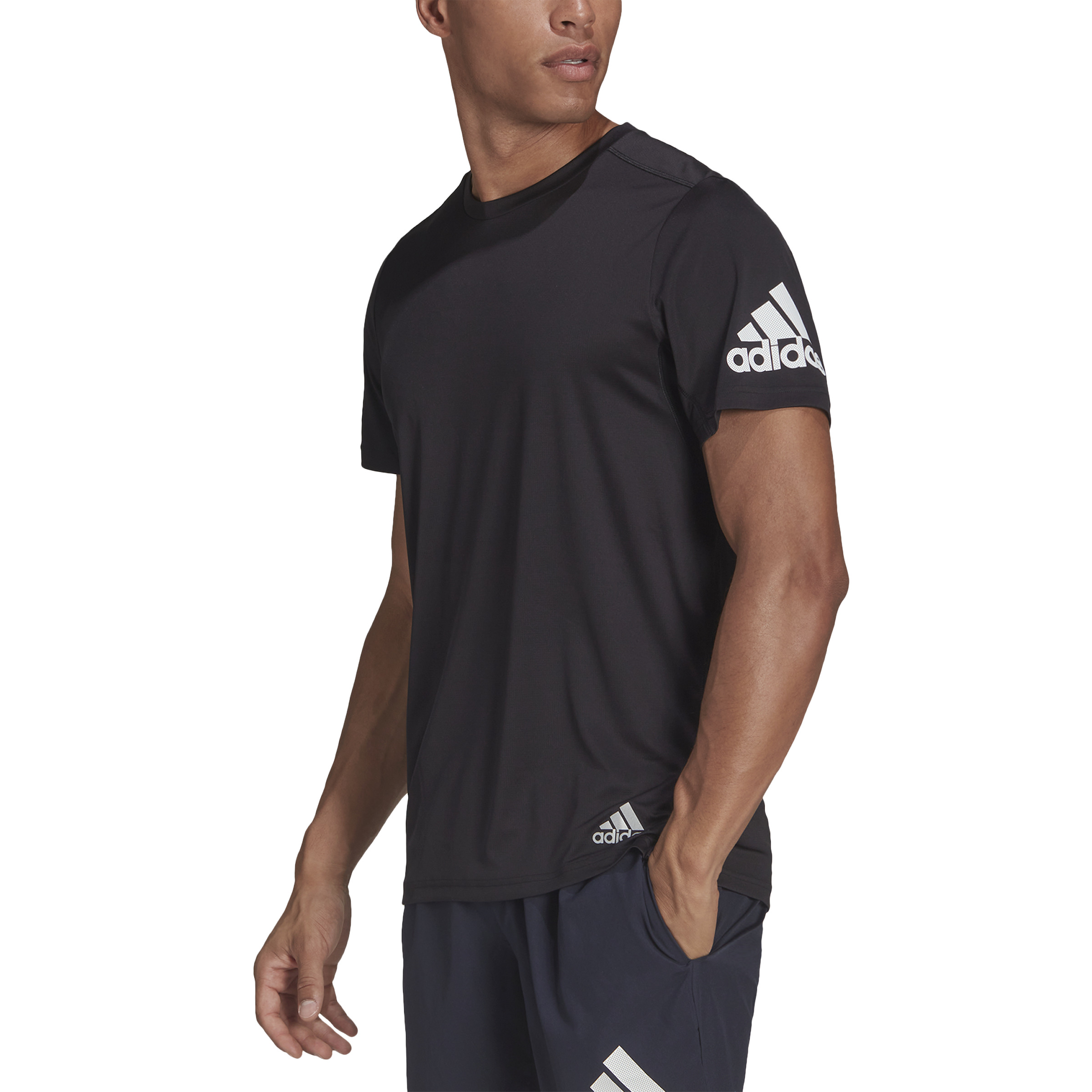 Camiseta Adidas Run Negra