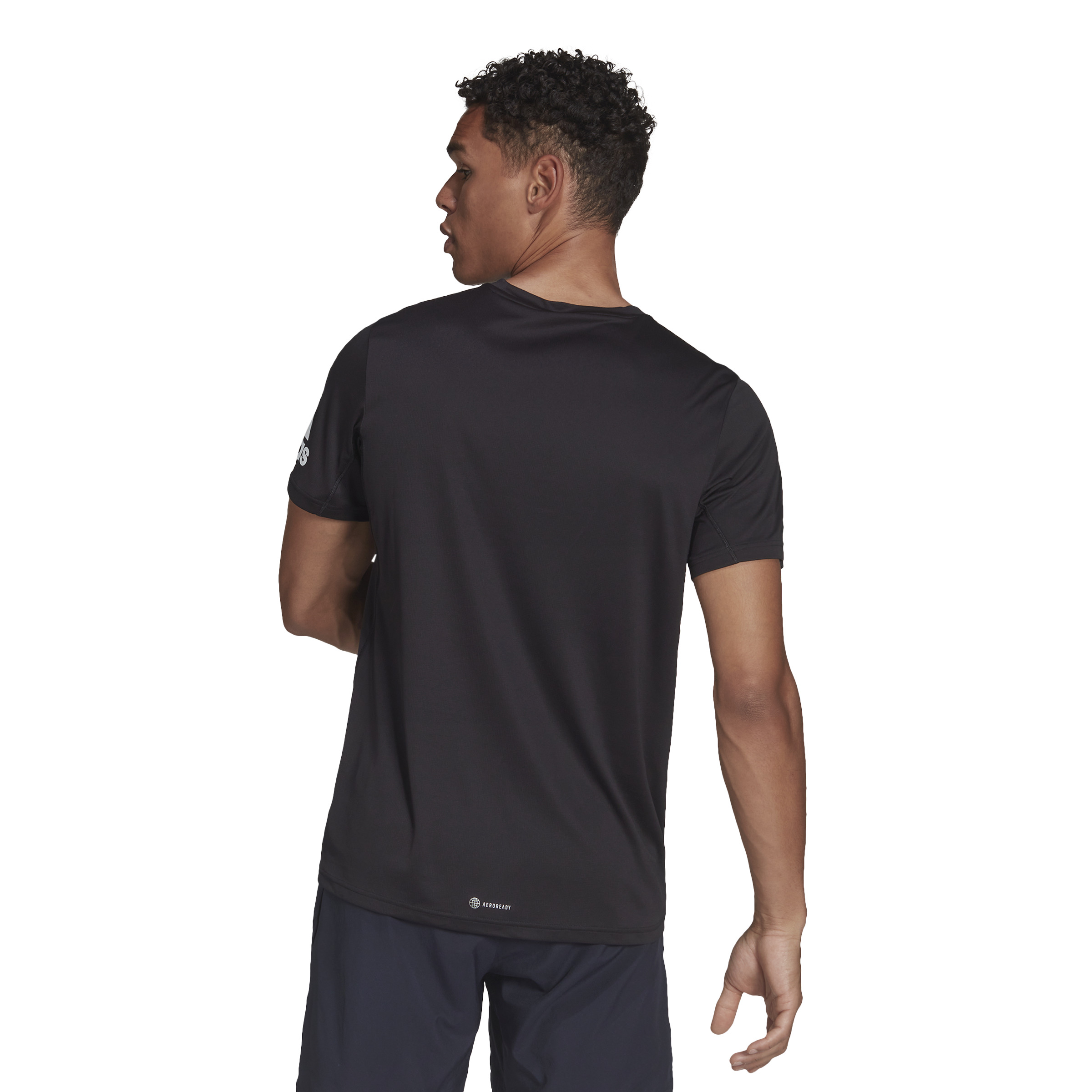 Camiseta Adidas Run Negra