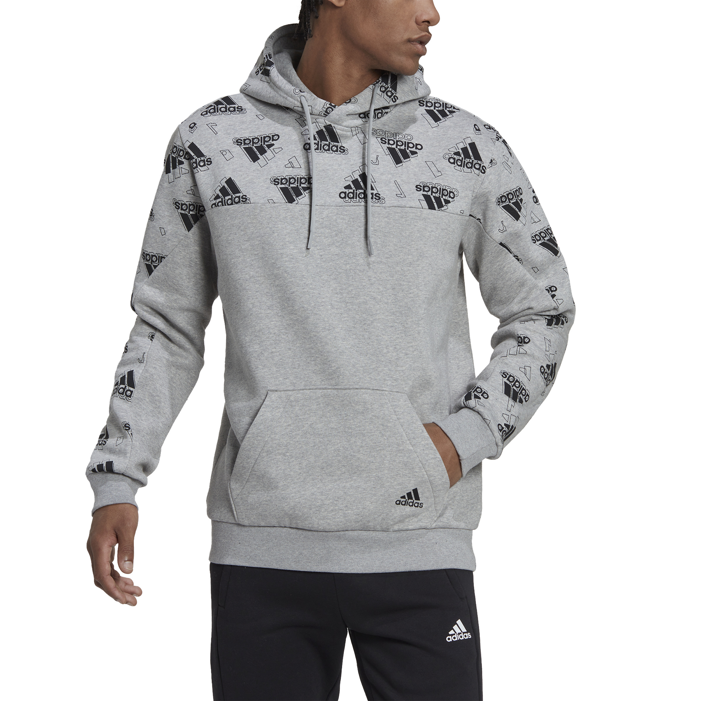 Sudadera Adidas Stadium Gris
