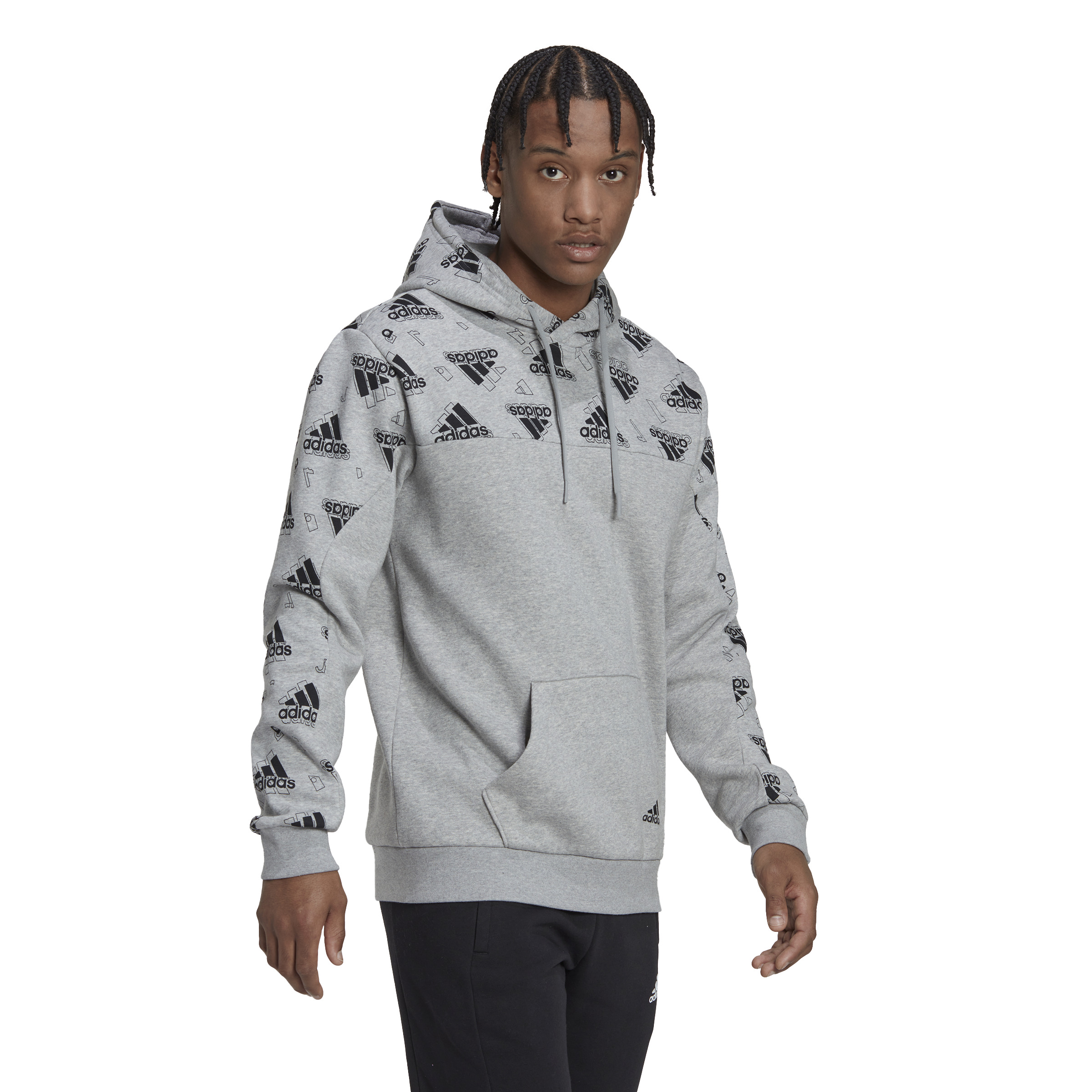 Sudadera Adidas Stadium Gris