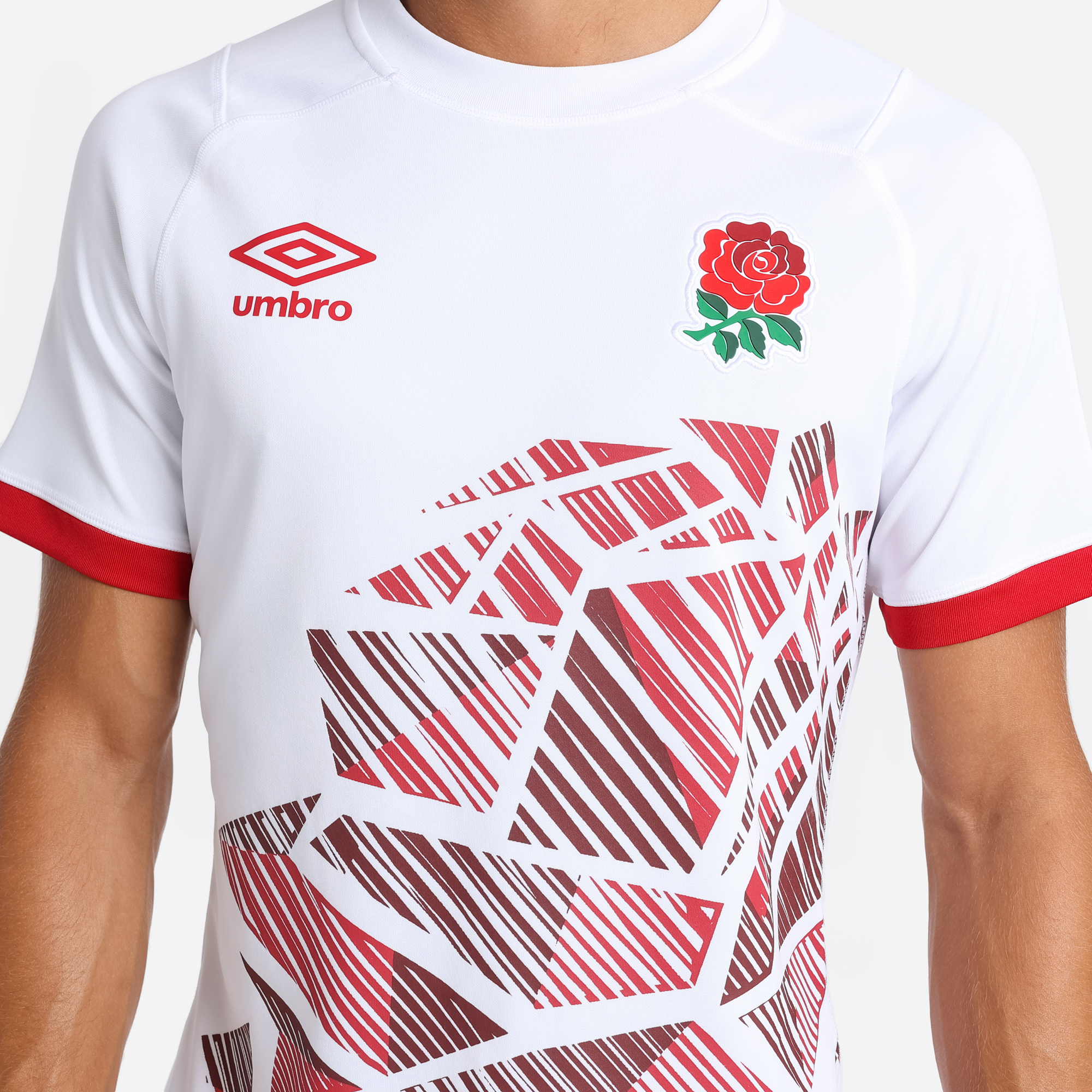 Camiseta Umbro Rugby England Home 7S Replica Jersey S/S