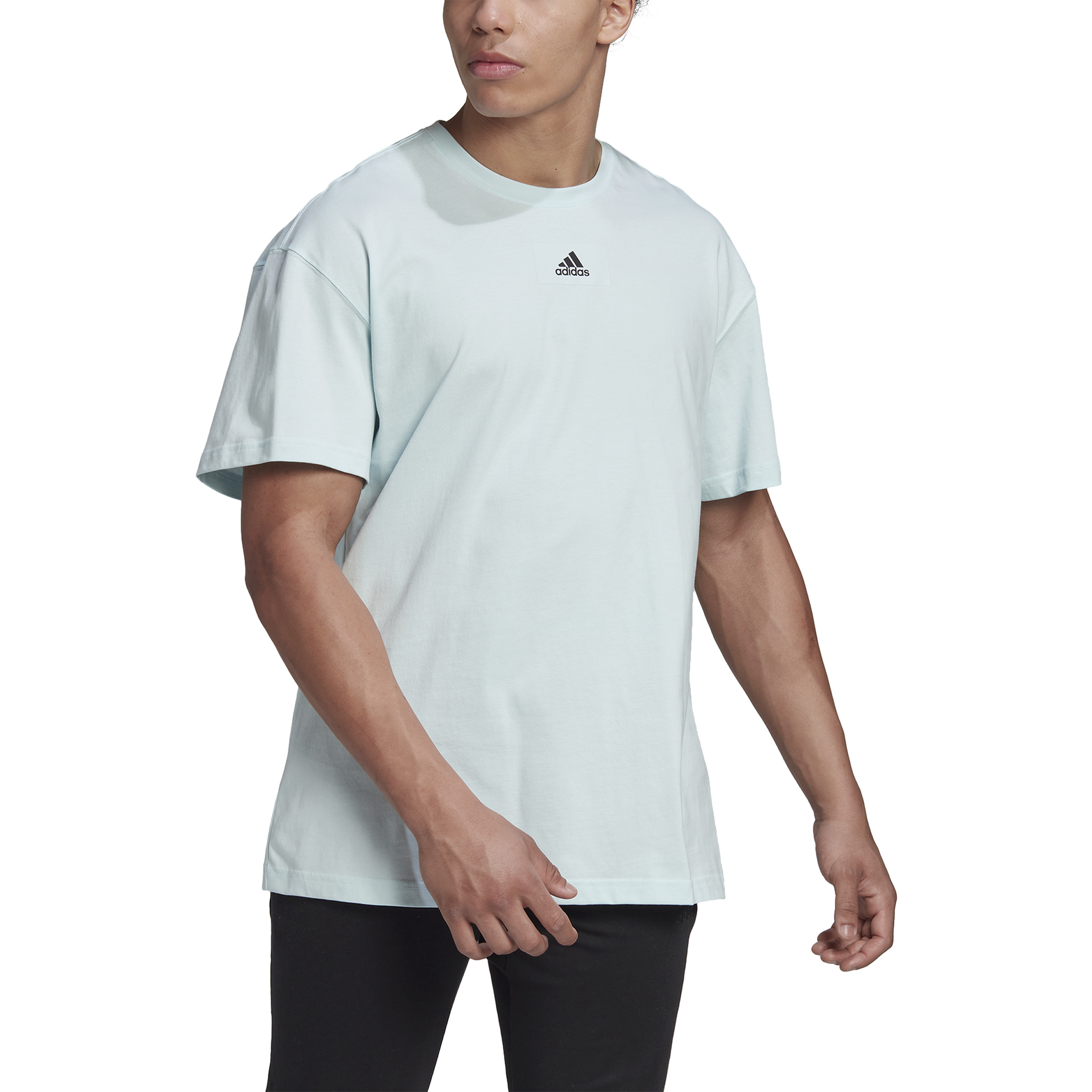 Camiseta Adidas Essentials Azul 