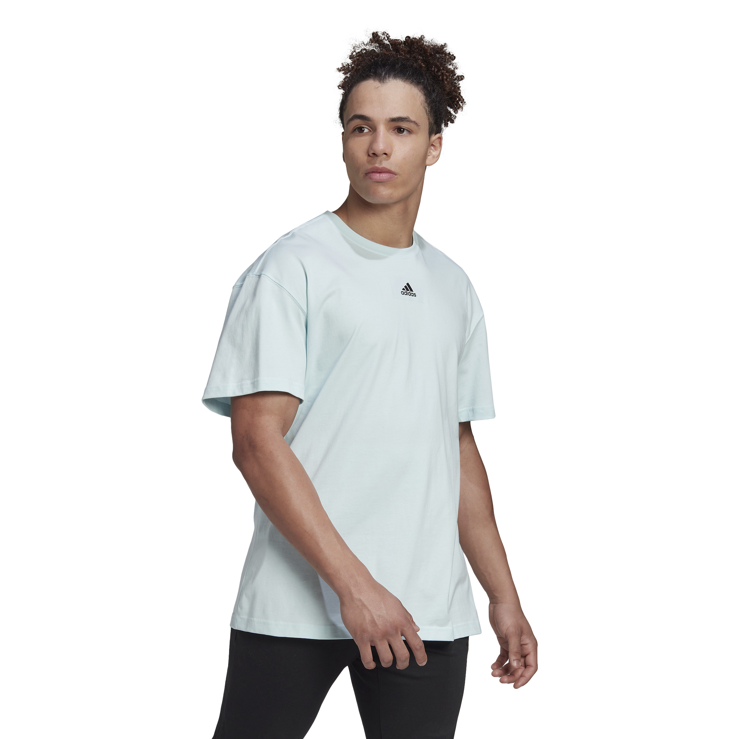 Camiseta Adidas Essentials Azul 