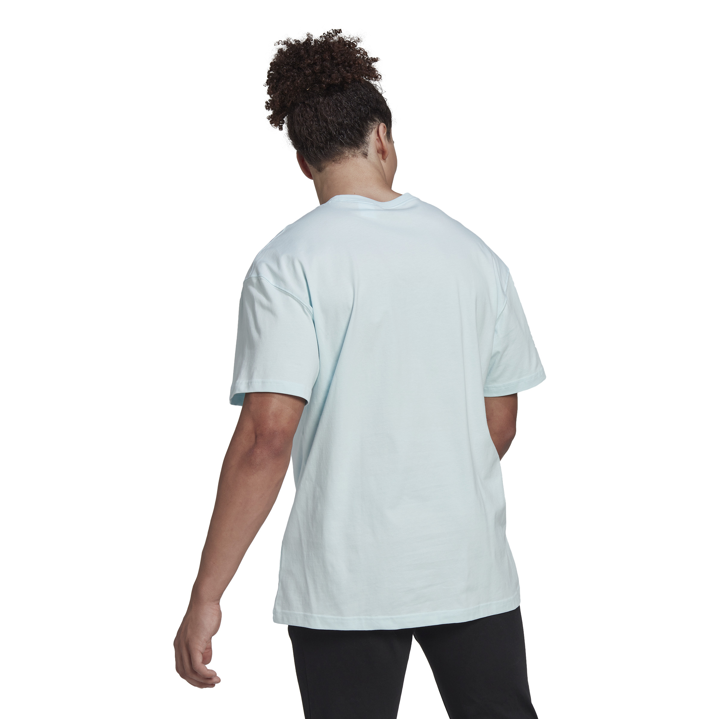 Camiseta Adidas Essentials Azul 