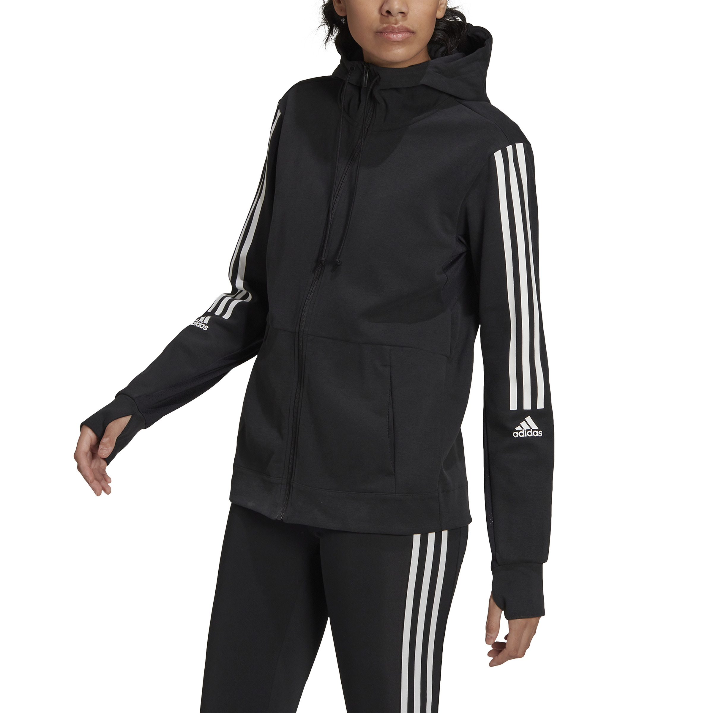 Chaqueta Adidas Aeroready Negra