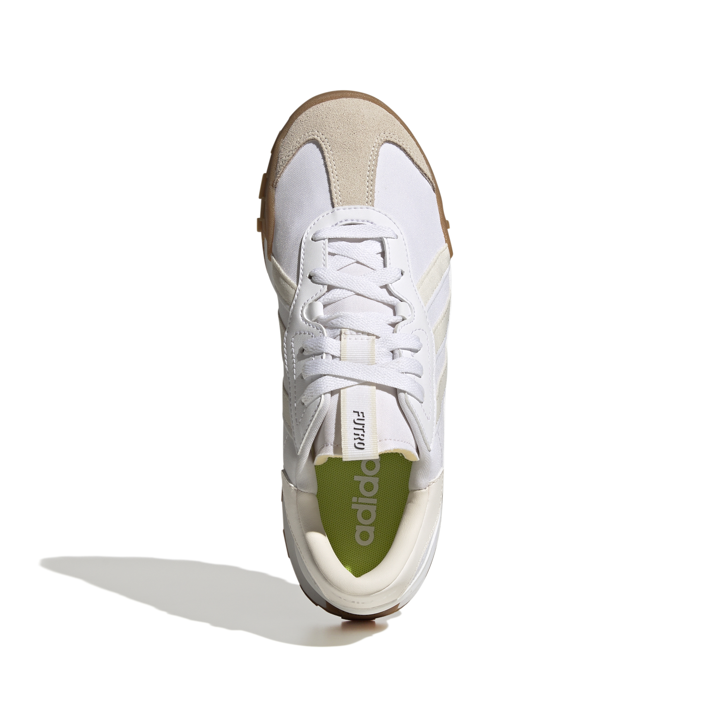 Zapatilla Adidas Futro Blanca