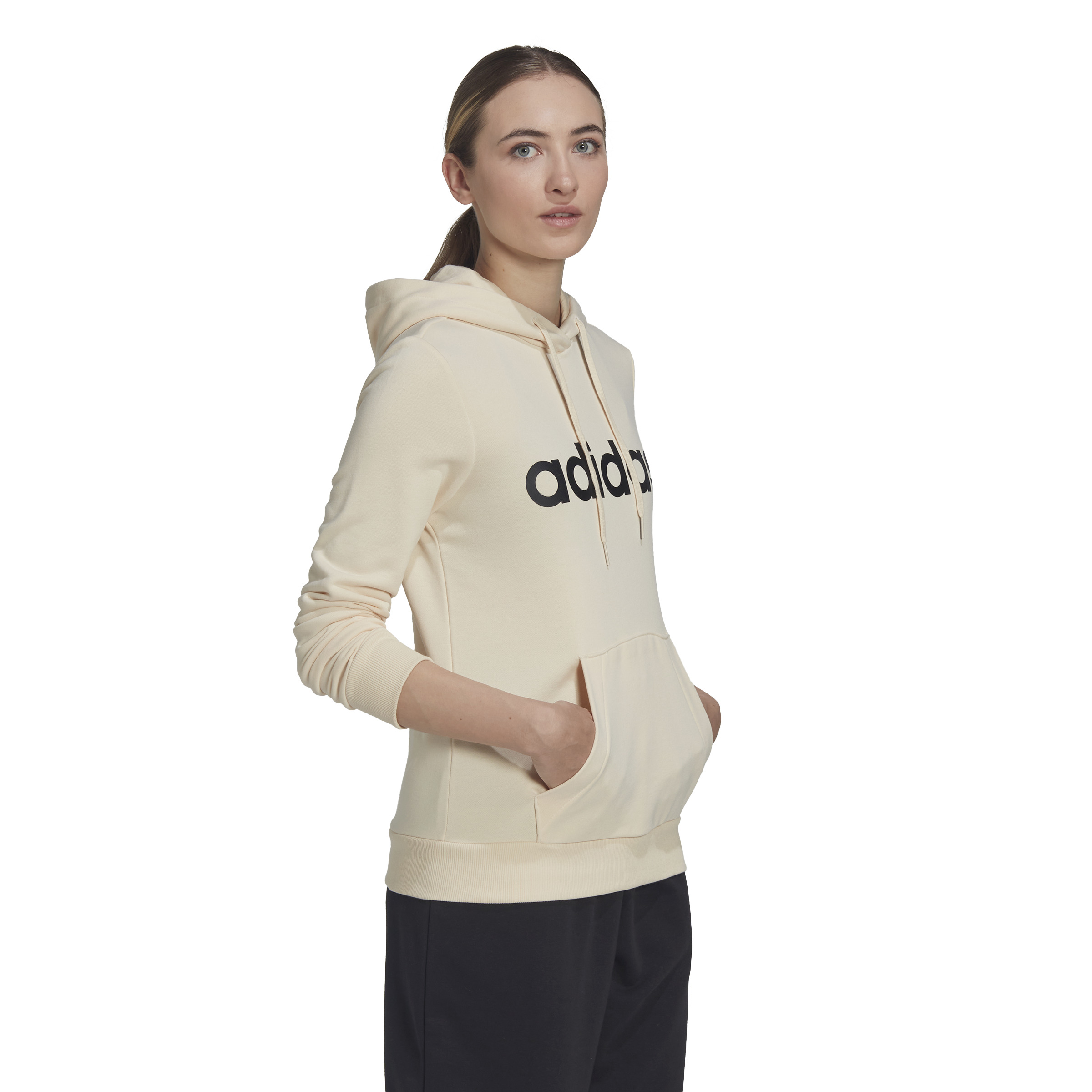 Sudadera Adidas Essentials Beige
