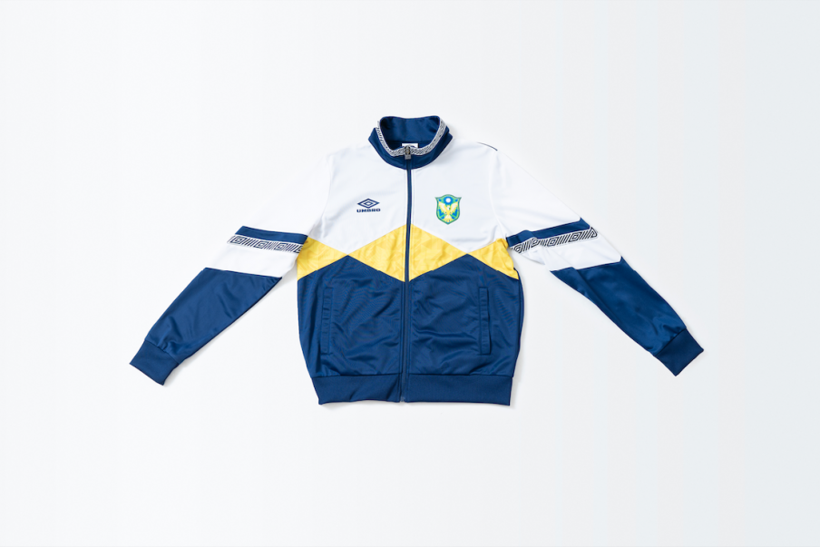 Chaqueta Umbro Track Top - Brazil Medieval Blue / Brilliant White / Cyber Yellow
