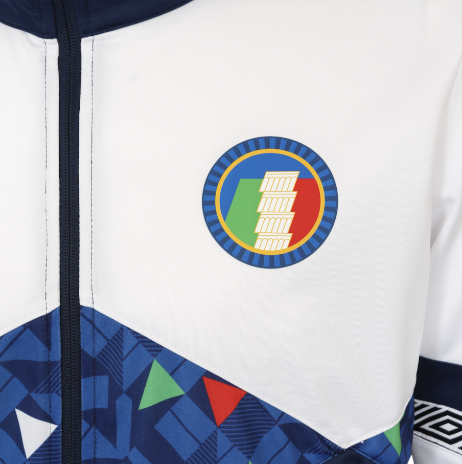 Chaqueta Umbro Track Top - Italia Medieval Blue / Brilliant White / Regal Blue