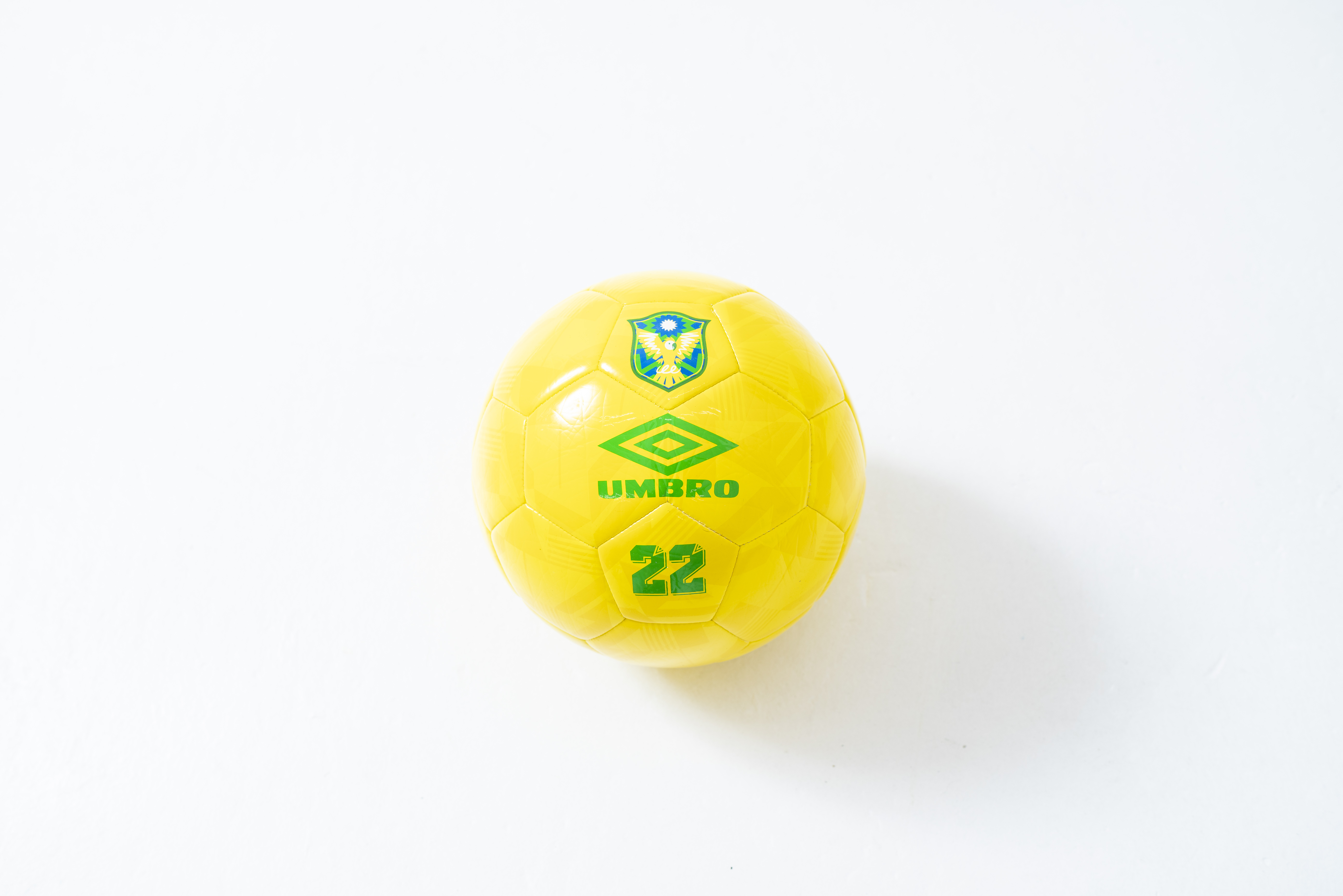 Balón Umbro Brasil Supporter Ball Cyber Yellow / Kelly Green
