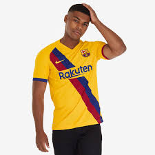 Camiseta Nike FCB 19/20 Amarilla