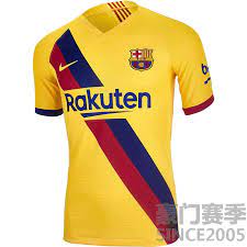 Camiseta Nike FCB 19/20 Amarilla