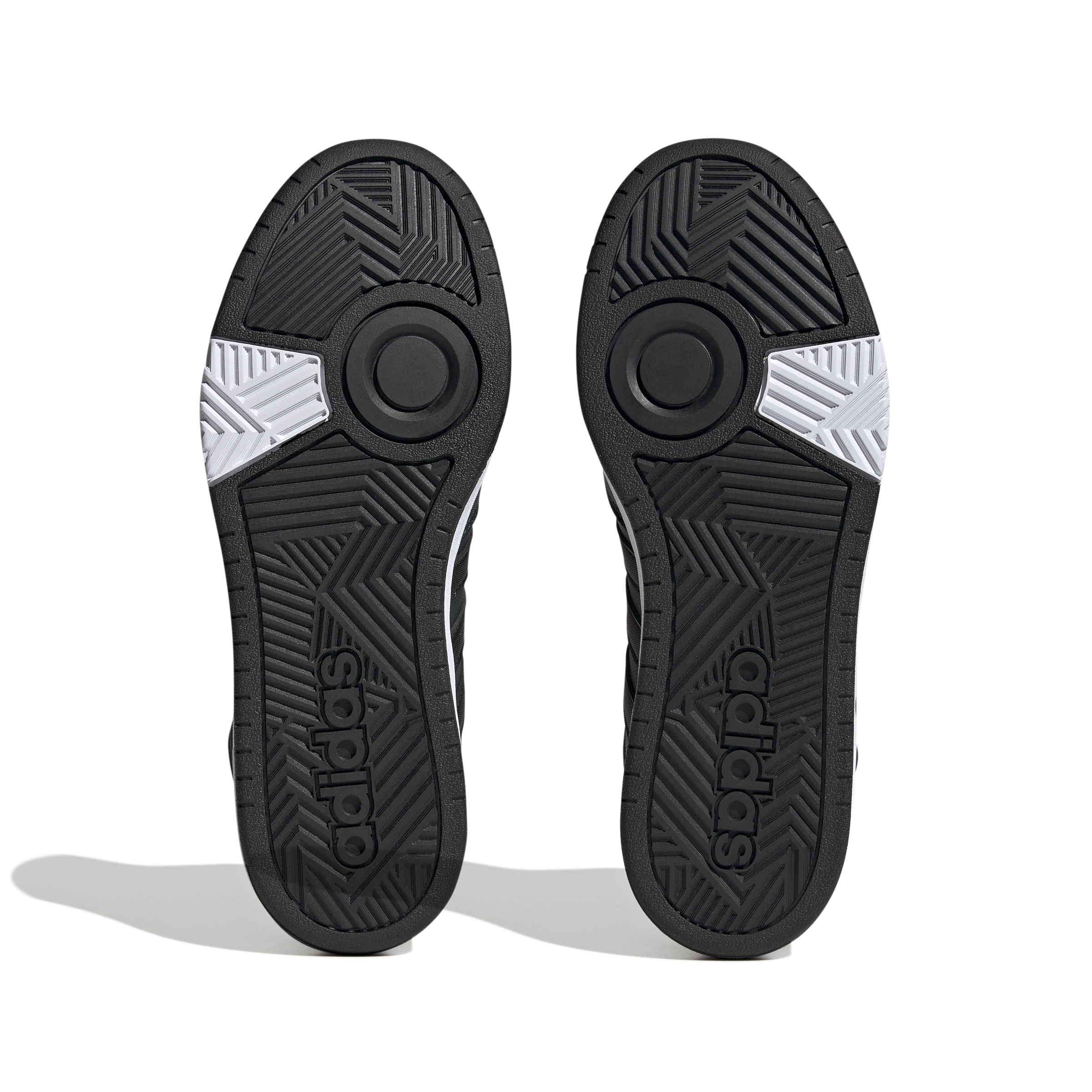 Zapatilla Adidas Hoops 3.0 Mid Negra