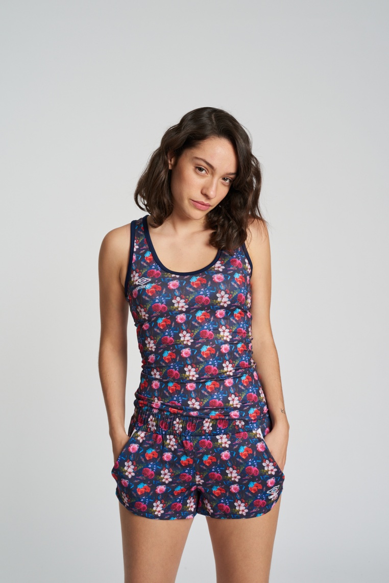 Camiseta Umbro Glaixe Estampada Tank Floral