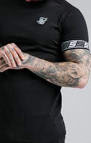 Camiseta Siksilk Negra