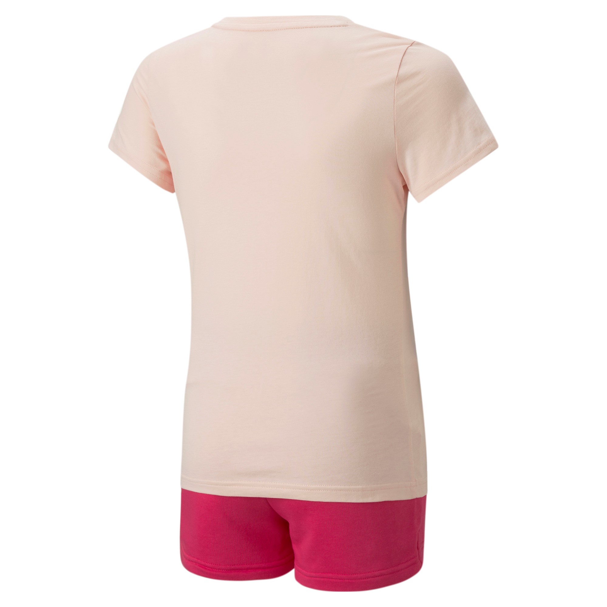 Conjunto Puma Logo Rosa