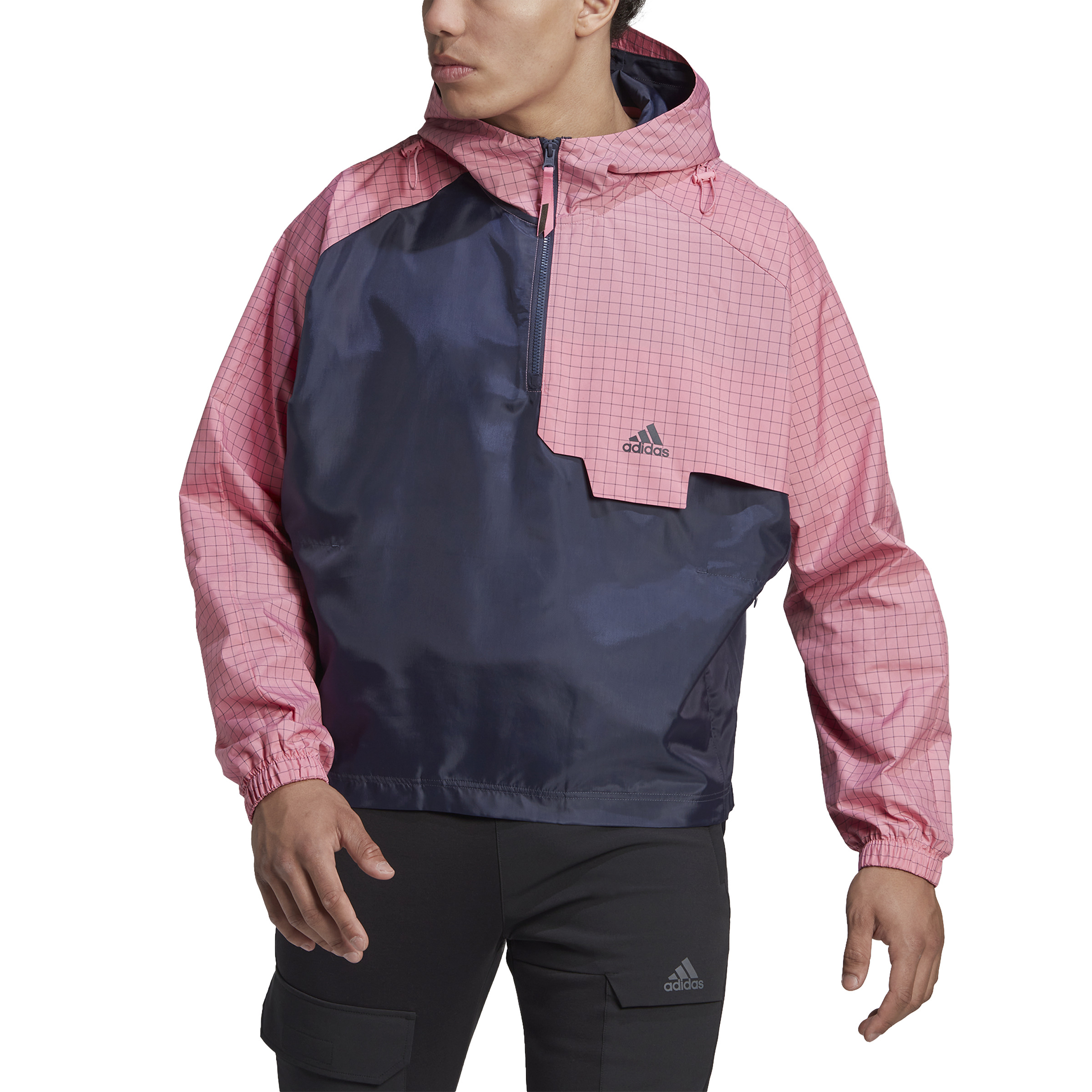 Cortaviento Adidas X-City Rosa