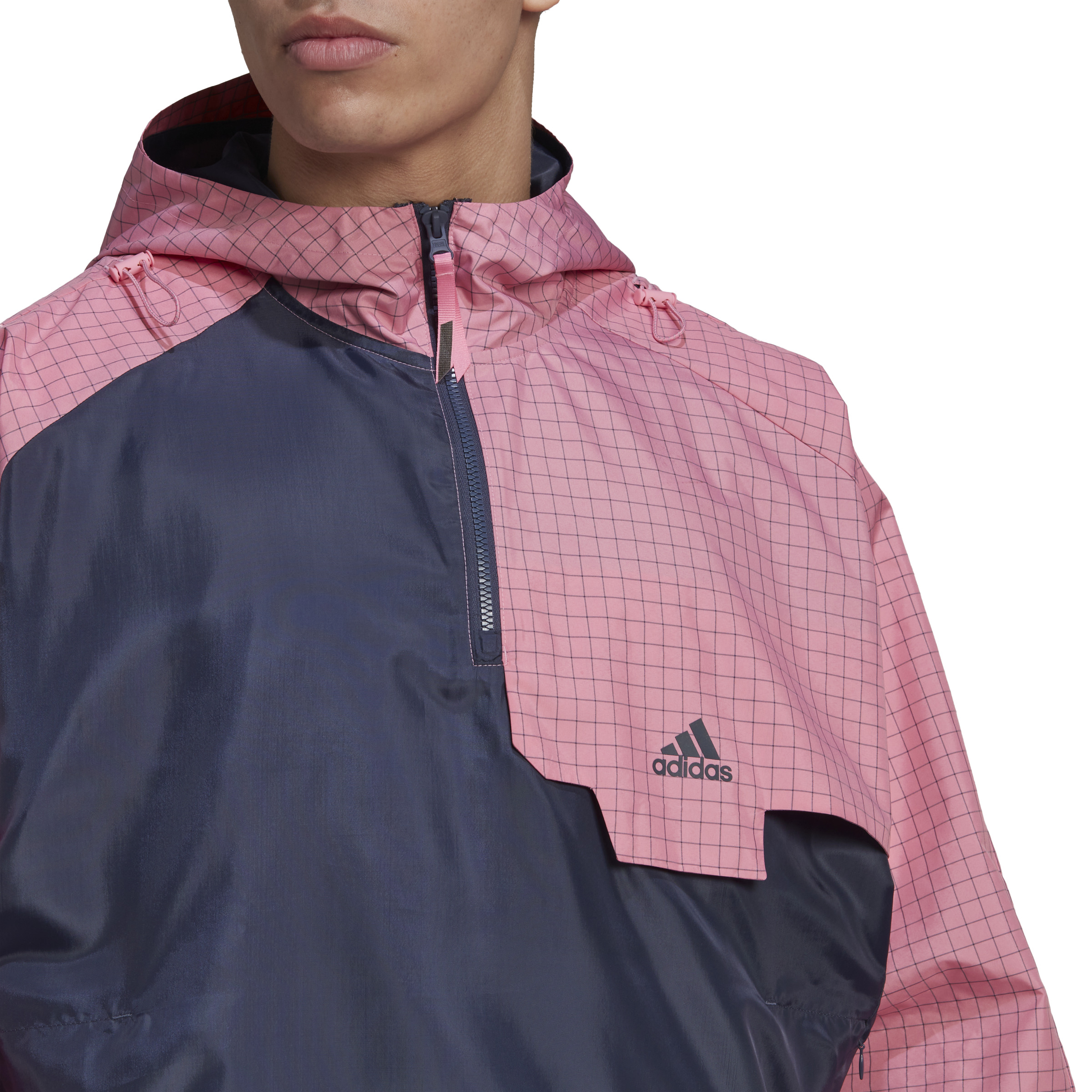 Cortaviento Adidas X-City Rosa