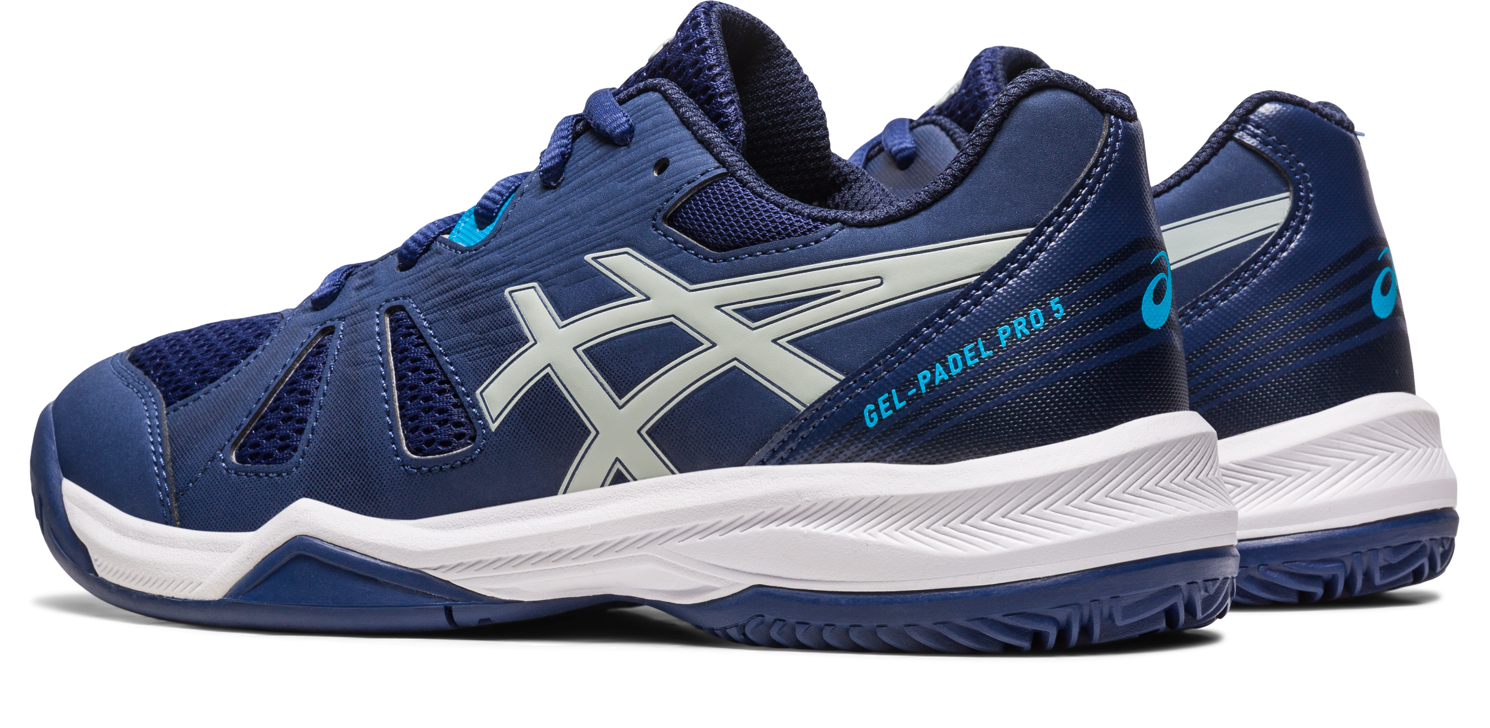 Zapatilla Asics Gel-Padel Pro 5 GS Azul 