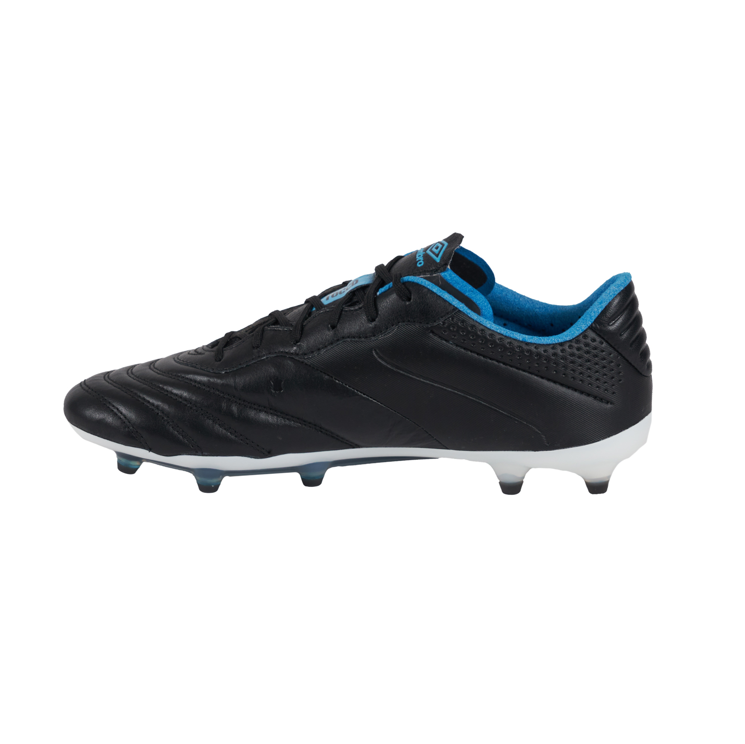 BOTA DE FÚTBOL UMBRO TOCCO III PRO FGBLACK / WHITE / MALIBU BLUE