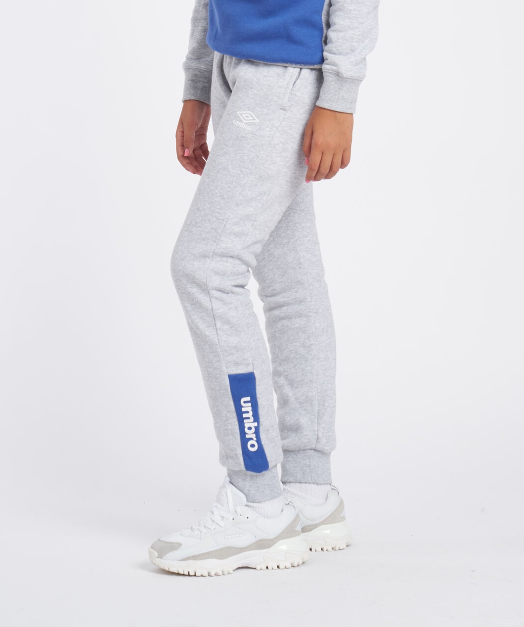 PANTALÓN UMBRO FW SPORTSWEAR JOGGER - JNRGREY MARL / NOUVEAN NAVY