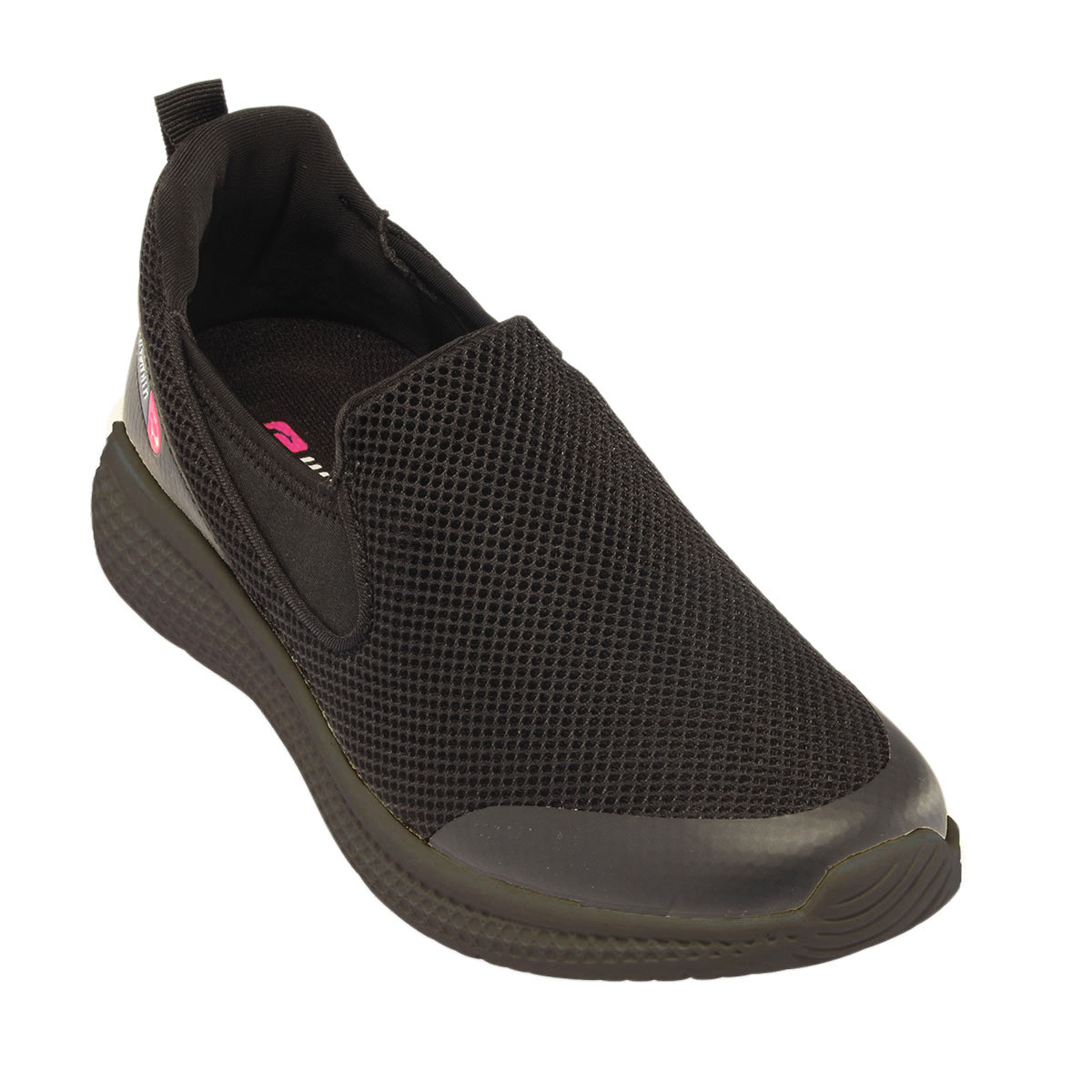 Zapatilla John Smith Ronia Negro/Fucsia
