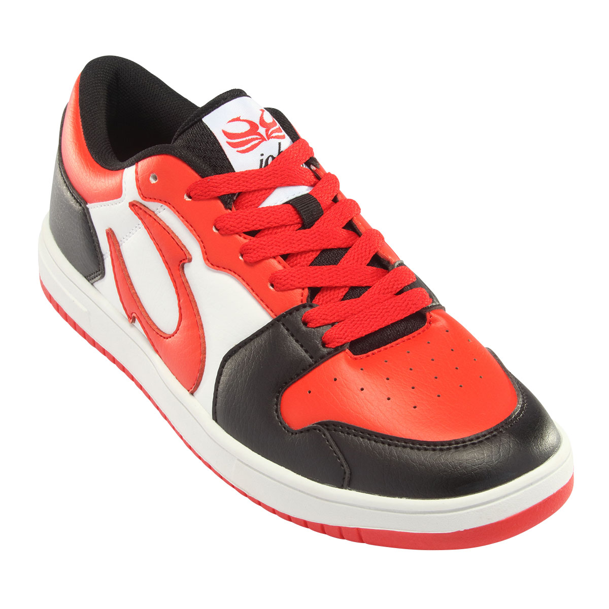 Zapatilla John Smith Vexor Negro/Rojo